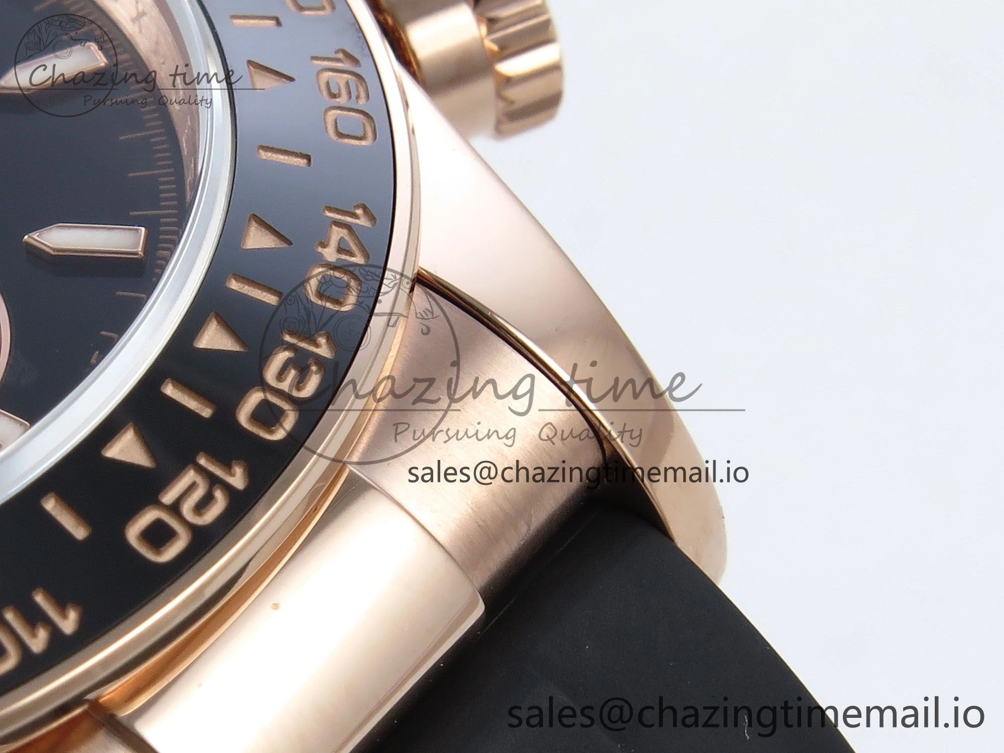 Daytona 126515 QF 1:1 Best Edition Black RG Dial on Oysterflex Strap SH4131 V Classic 702