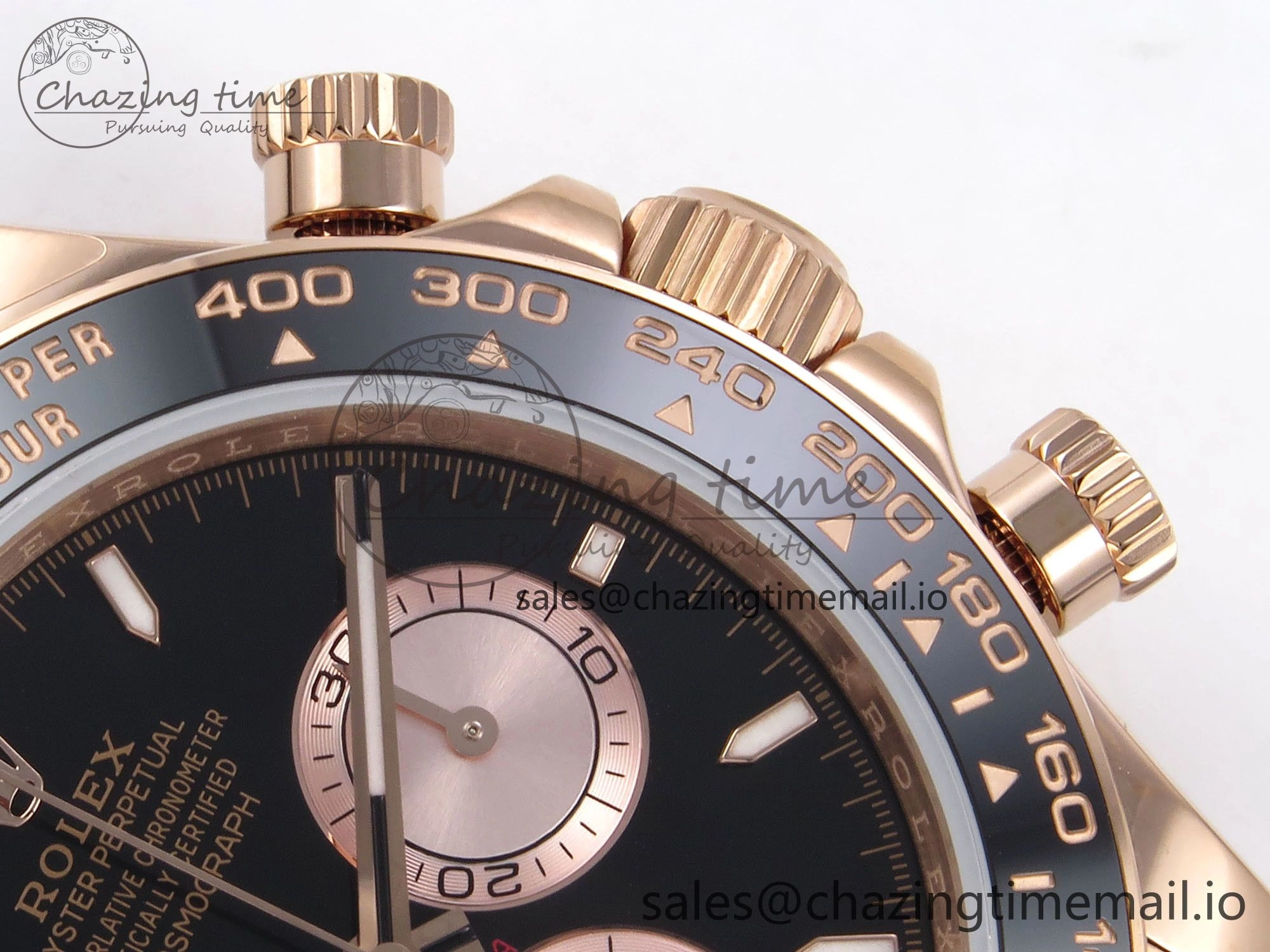 Daytona 126515 QF 1:1 Best Edition Black RG Dial on Oysterflex Strap SH4131 V6 （Gain Weight） Durable 1206