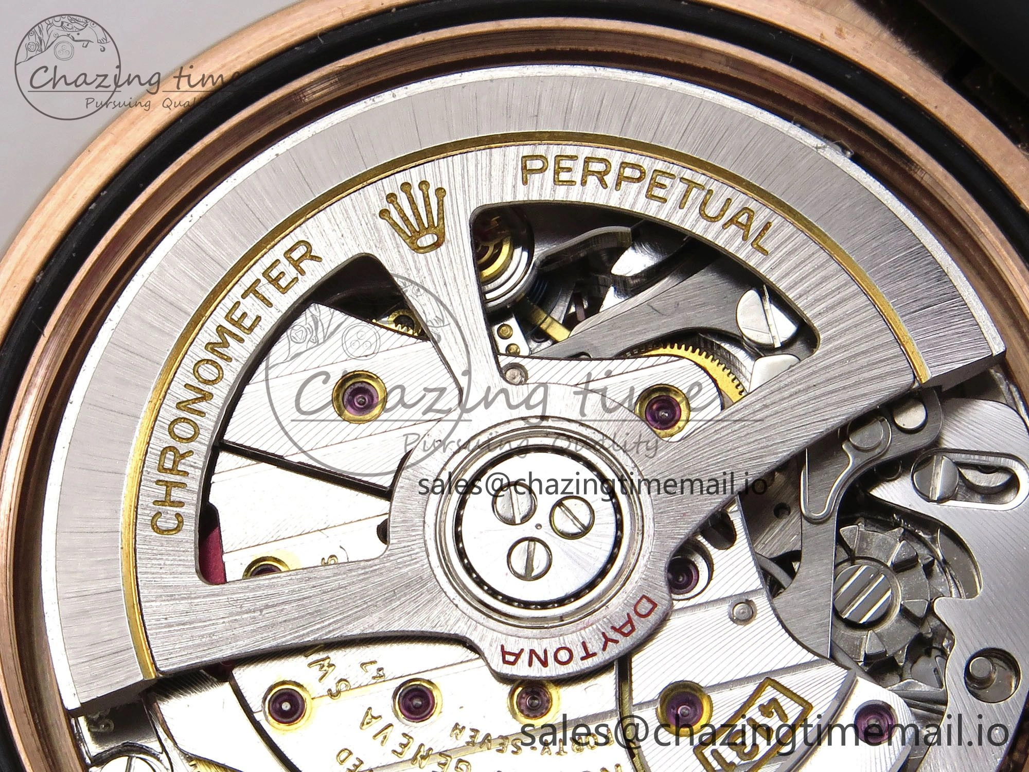 SportInspired Daytona 126515 QF 1:1 Best Edition Black RG Diamonds Dial on Oysterflex Strap SH4131 V 1269