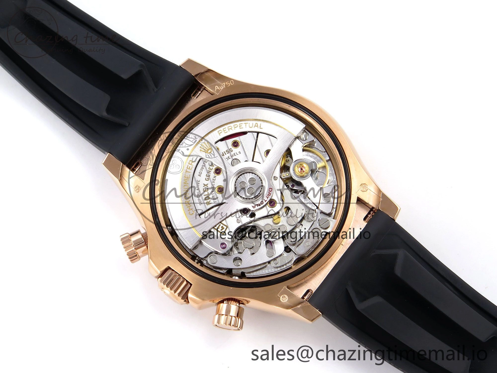 Elegant Daytona 126515 QF 1:1 Best Edition Black RG Diamonds Dial on Oysterflex Strap SH4131 V6（Gain Weight） 1207
