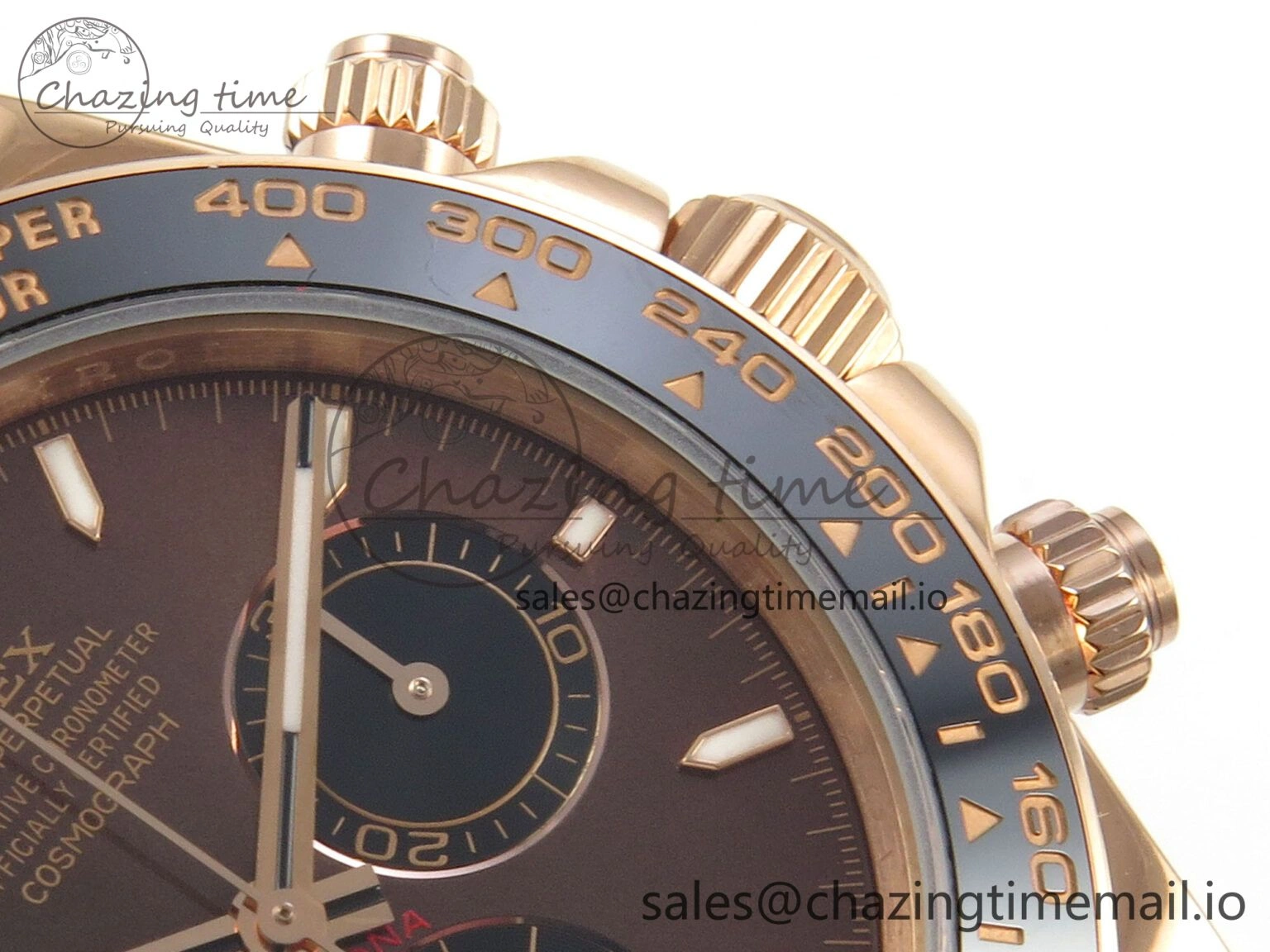 Daytona 126515 QF 1:1 Best Edition Brown Dial Stick Markers On Oystlerflex strap SH4131 V6（Gain Weight） FastDry 103