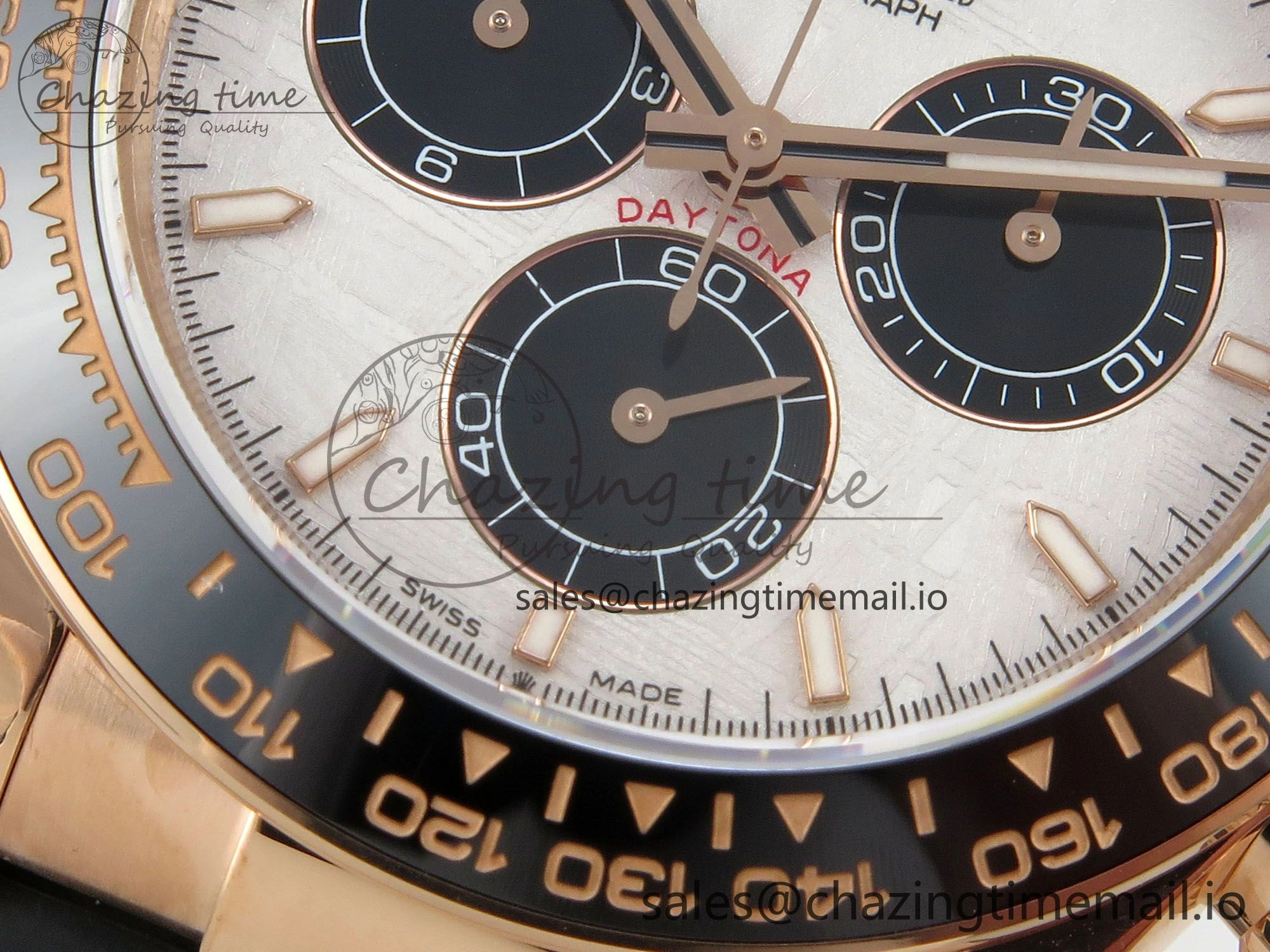 Neat Daytona 126515 QF 1:1 Best Edition Meteorite Stick Dial on Oysterflex Strap SH4131 V10(Gain Weight) 61