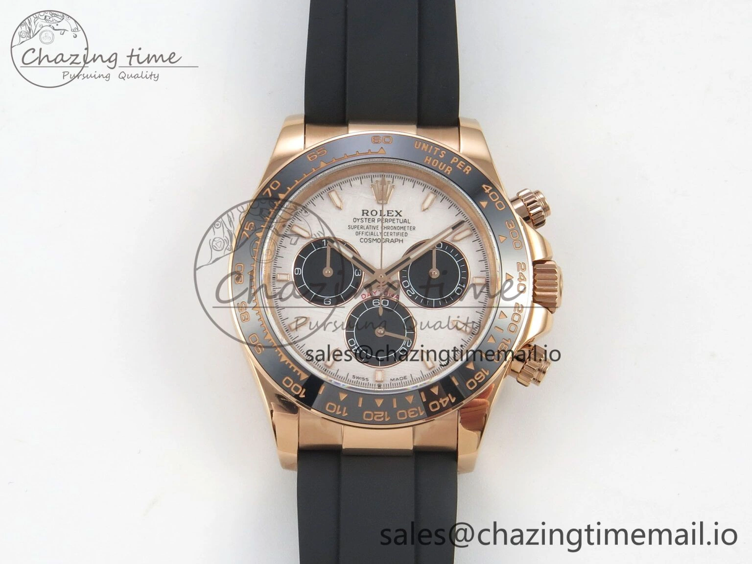 Neat Daytona 126515 QF 1:1 Best Edition Meteorite Stick Dial on Oysterflex Strap SH4131 V10(Gain Weight) 61