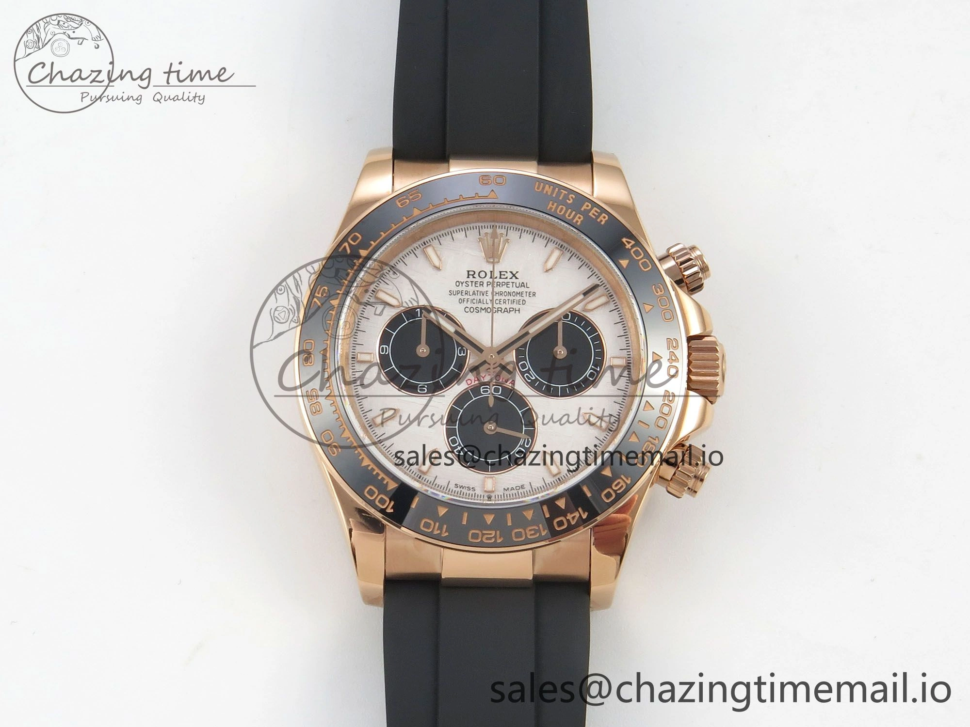 Neat Daytona 126515 QF 1:1 Best Edition Meteorite Stick Dial on Oysterflex Strap SH4131 V10(Gain Weight) 61