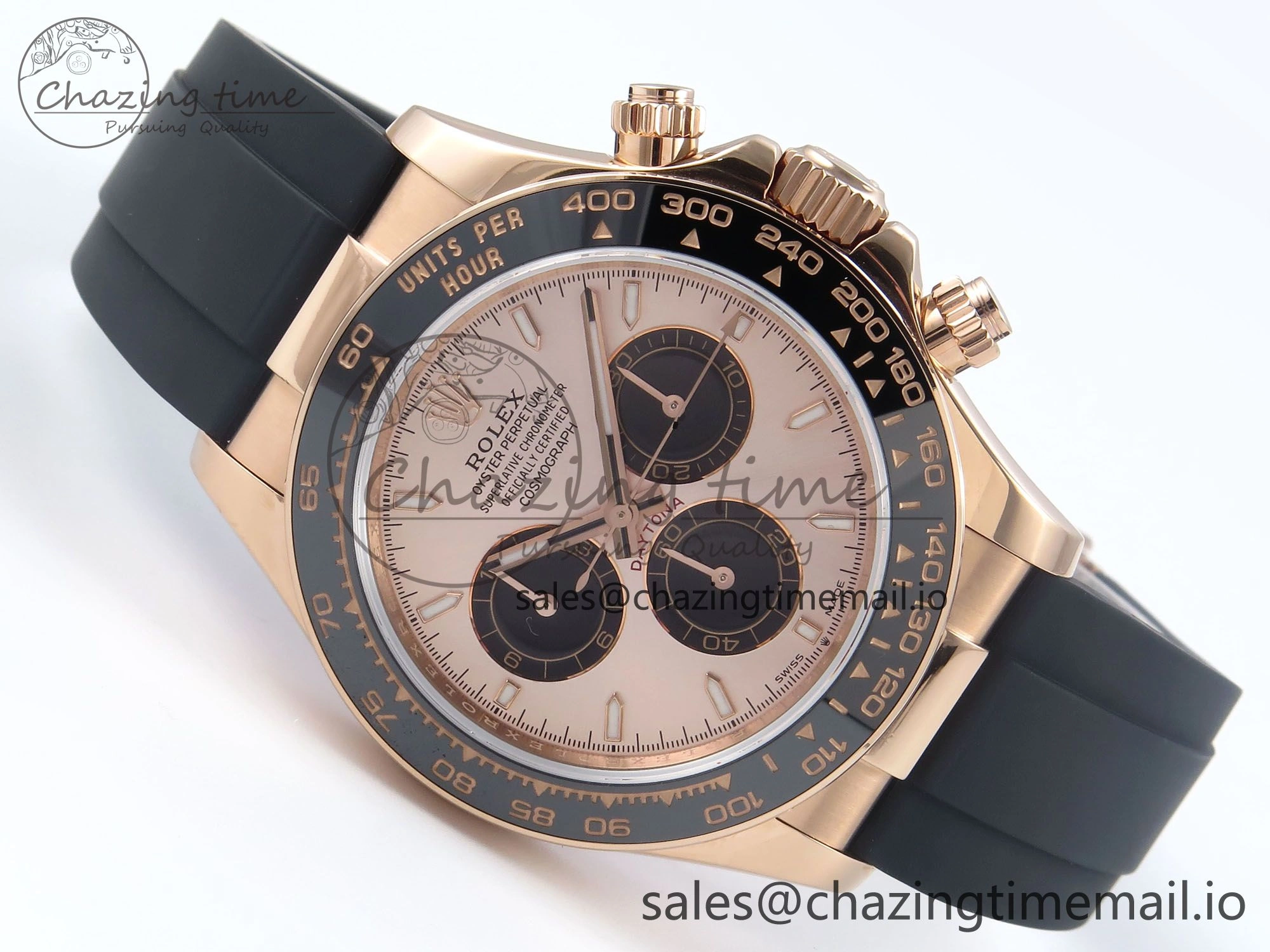 RelaxedFit Daytona 126515 QF 1:1 Best Edition RG Dial on Oysterflex Strap QF4131 V 343