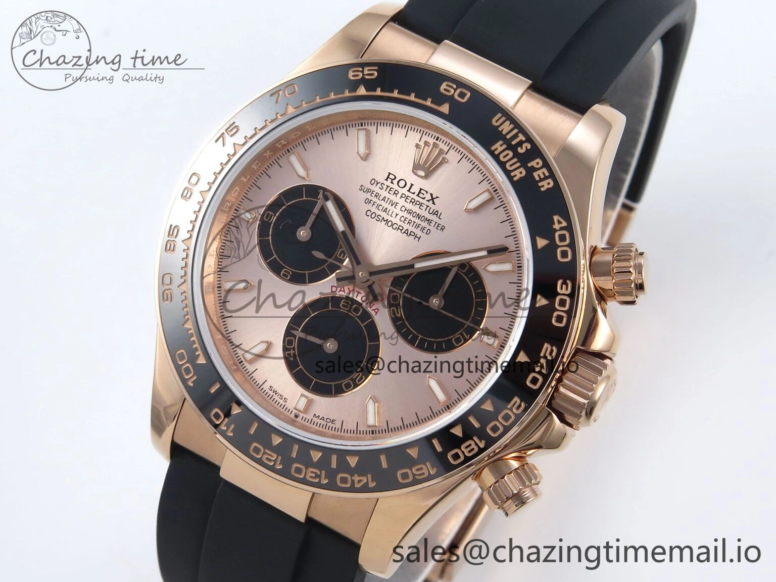 RelaxedFit Daytona 126515 QF 1:1 Best Edition RG Dial on Oysterflex Strap QF4131 V 343