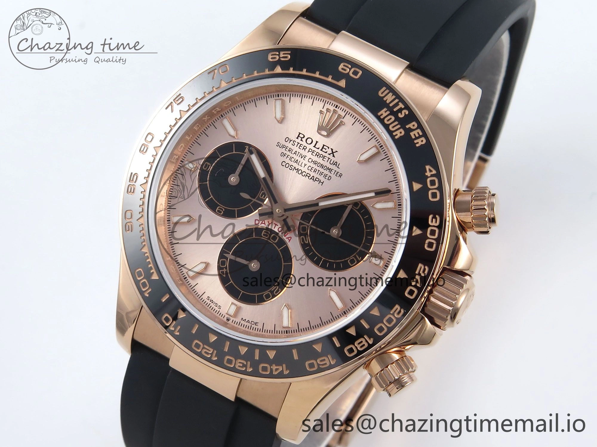 RelaxedFit Daytona 126515 QF 1:1 Best Edition RG Dial on Oysterflex Strap QF4131 V 343