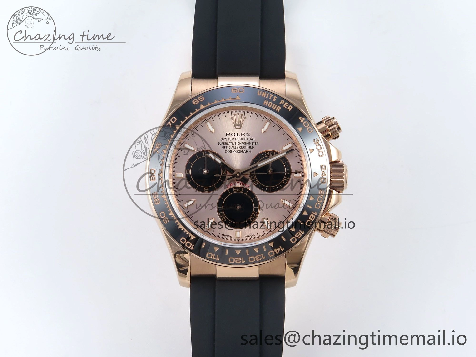 RelaxedFit Daytona 126515 QF 1:1 Best Edition RG Dial on Oysterflex Strap QF4131 V 343
