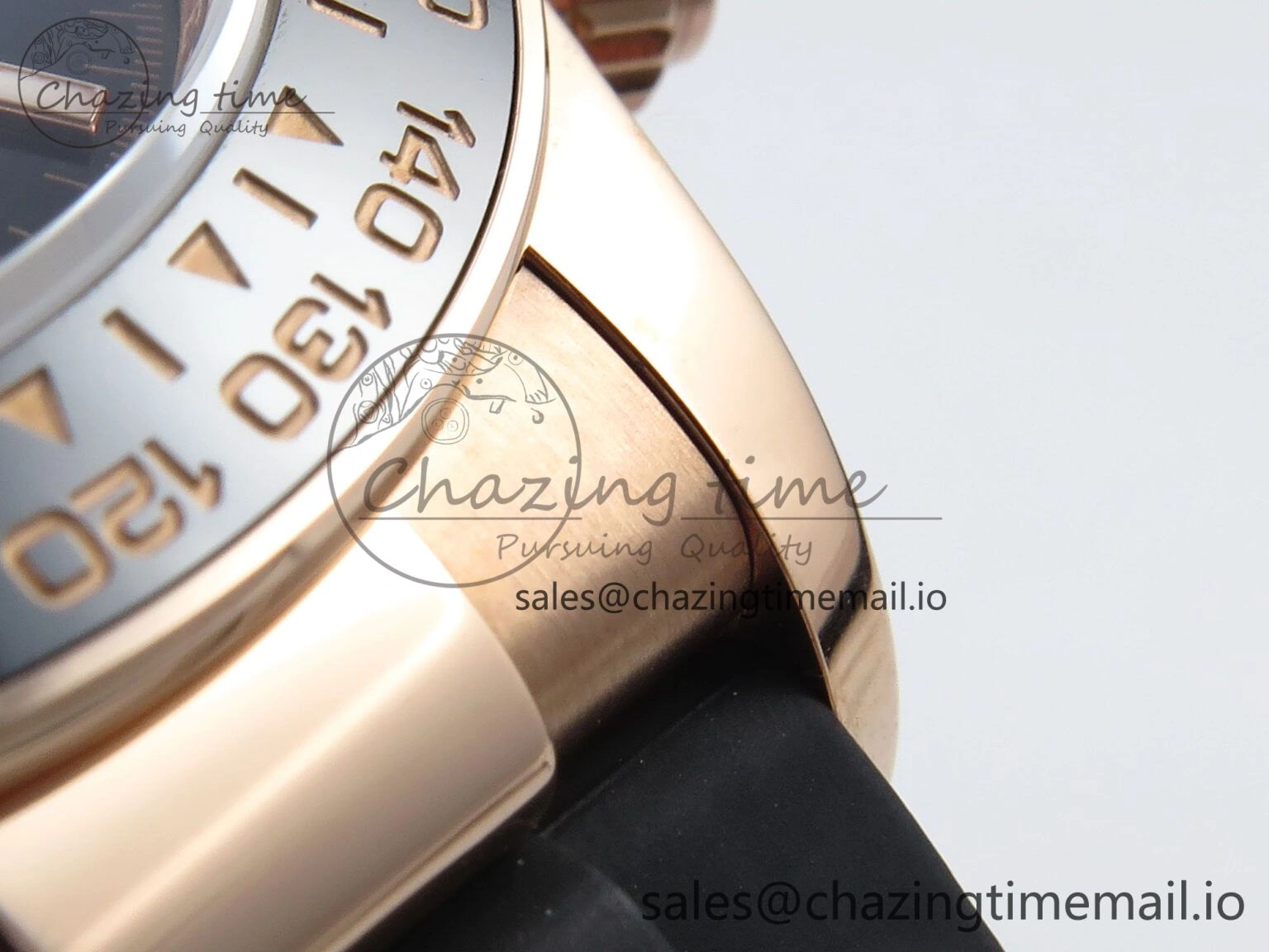 Daytona 126515 QF 1:1 Best Edition RG Black Dial on Oysterflex Strap QF4131 V Comfortable 342