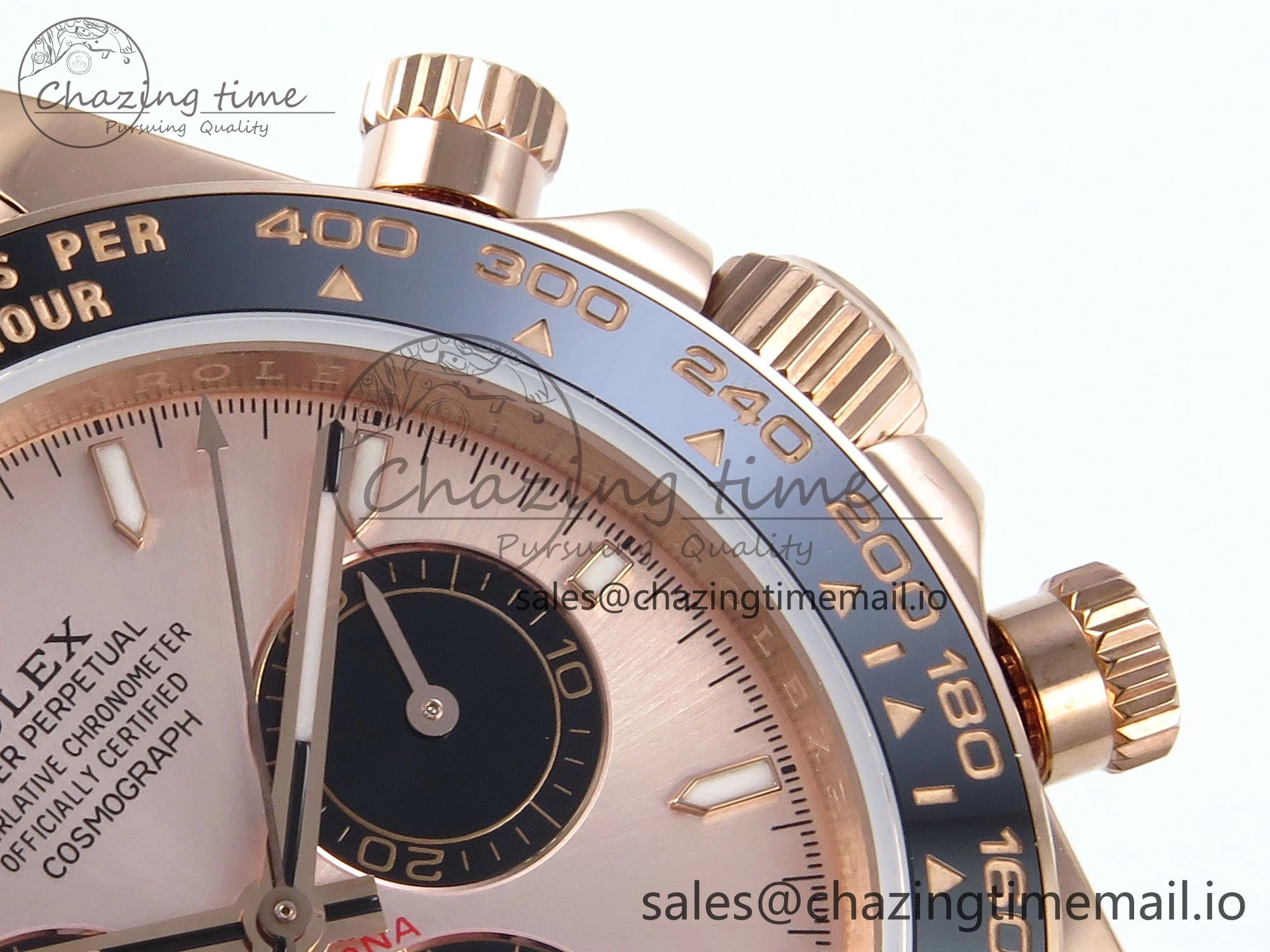 Neat Daytona 126515 QF 1:1 Best Edition RG Black Dial on Oysterflex Strap SH4131 V 700