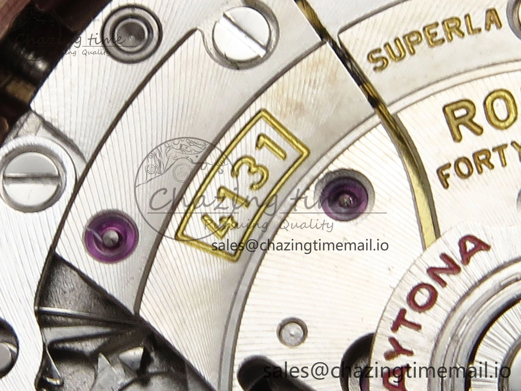 Neat Daytona 126515 QF 1:1 Best Edition RG Black Dial on Oysterflex Strap SH4131 V 700