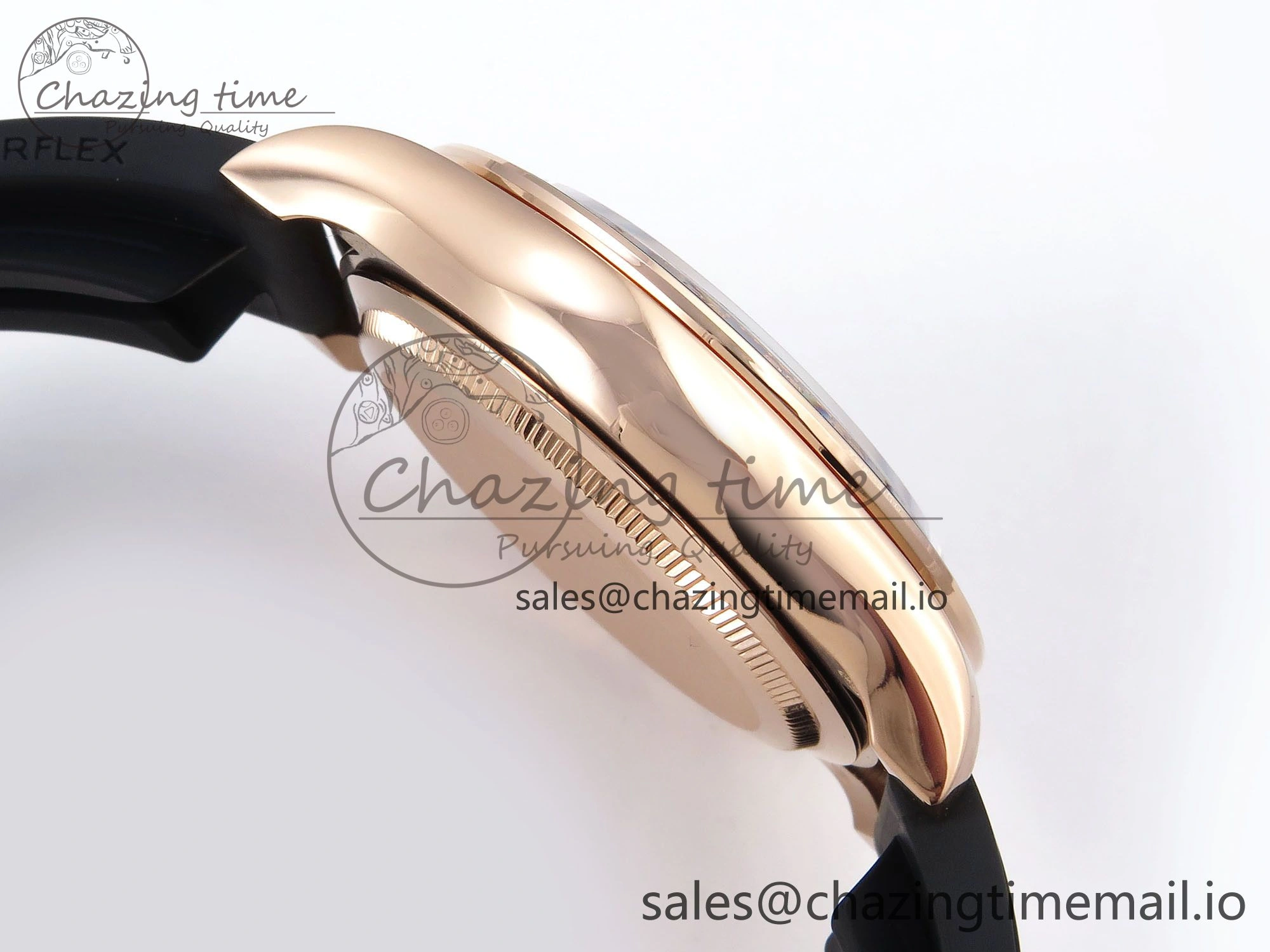 Daytona 126515 QF 1:1 Best Edition RG Black Dial on Oysterflex Strap SH4131 V Effortless 1270