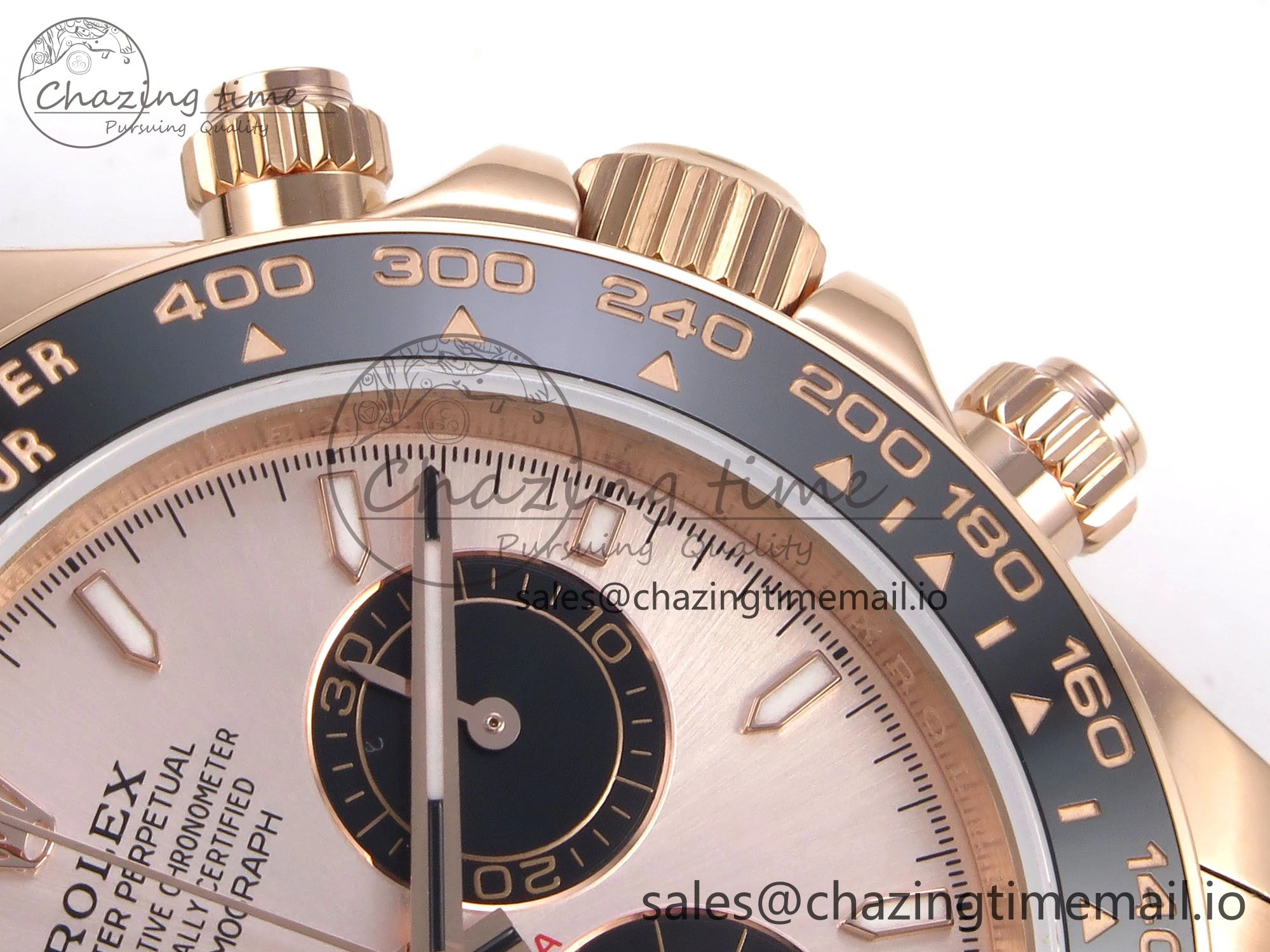 Daytona 126515 QF 1:1 Best Edition RG Black Dial on Oysterflex Strap SH4131 V6（Gain Weight） Casual 1208