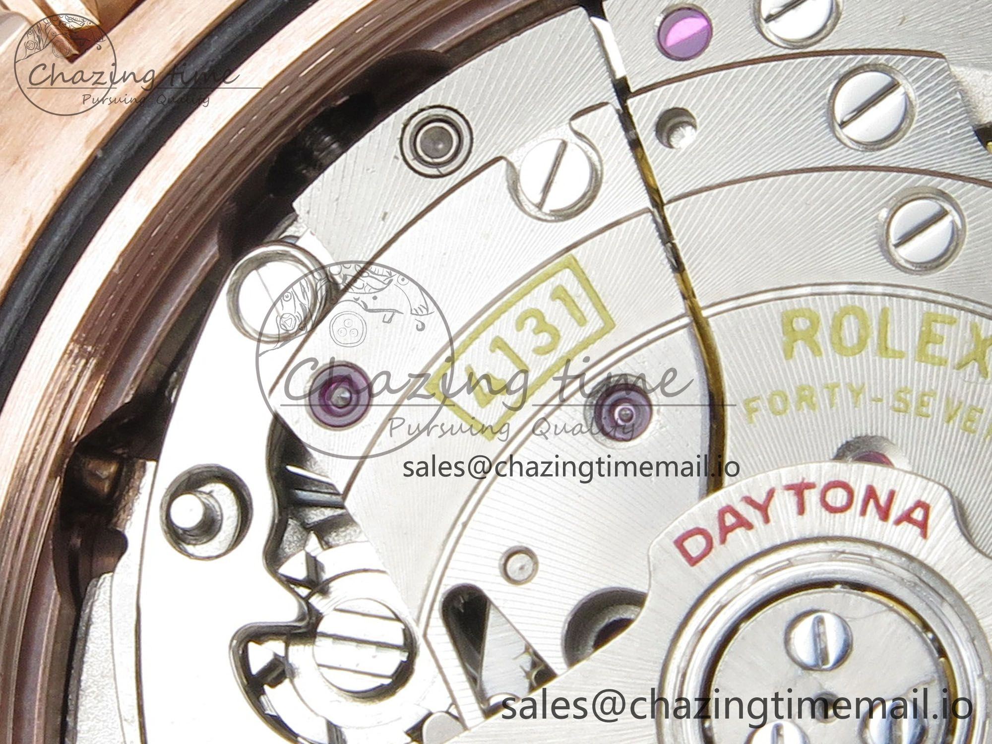 Refined Daytona 126515 RG Clean 1:1 Best Edition Black RG Diamonds Dial on Oysterflex Strap DD 229