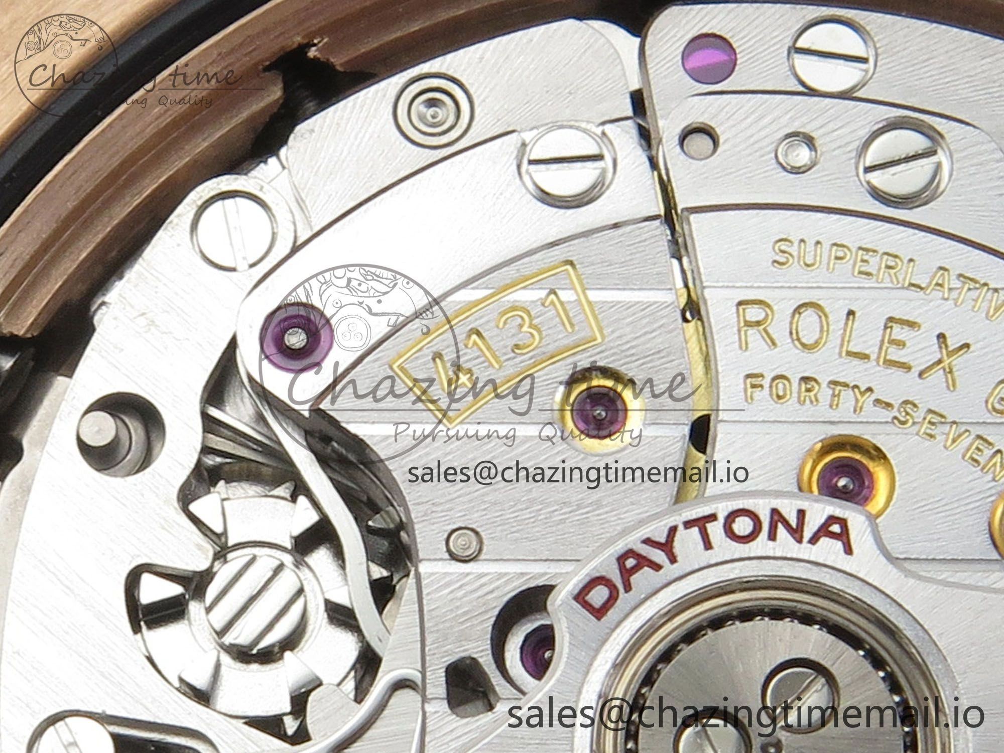 Daytona 126515 VSF 1:1 Best Edition Black RG Dial on Oysterflex Strap VS4131 V2 (Weighted) Stretchable 114