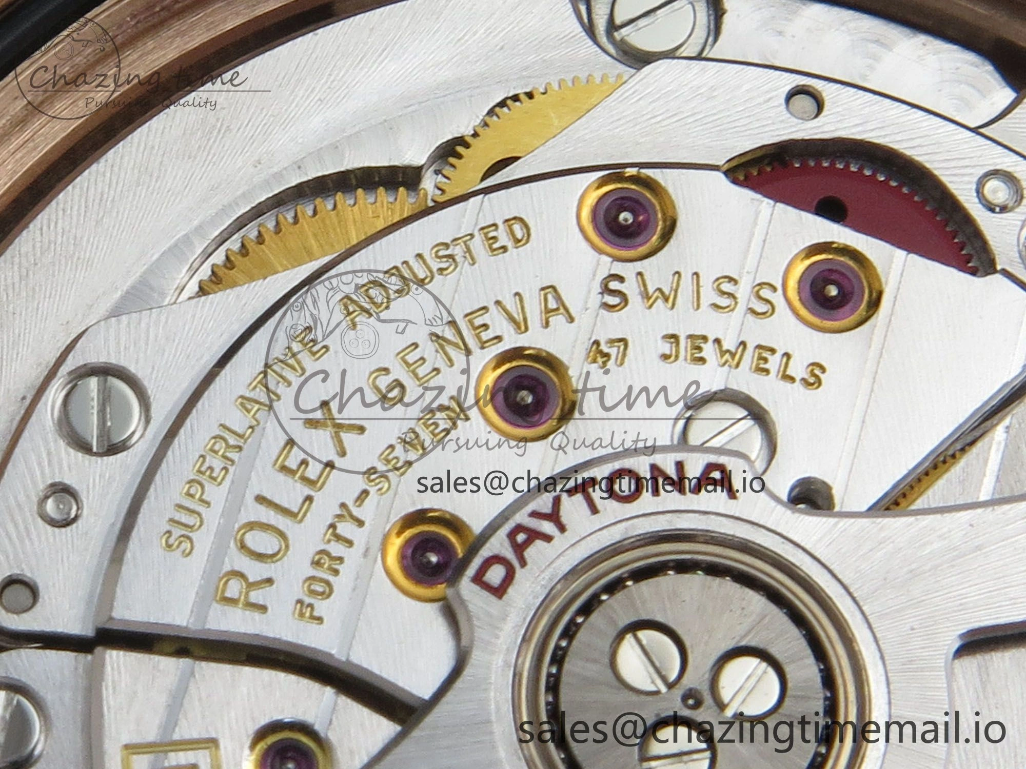 Daytona 126515 VSF 1:1 Best Edition Black RG Dial on Oysterflex Strap VS4131 V2 (Weighted) Stretchable 114