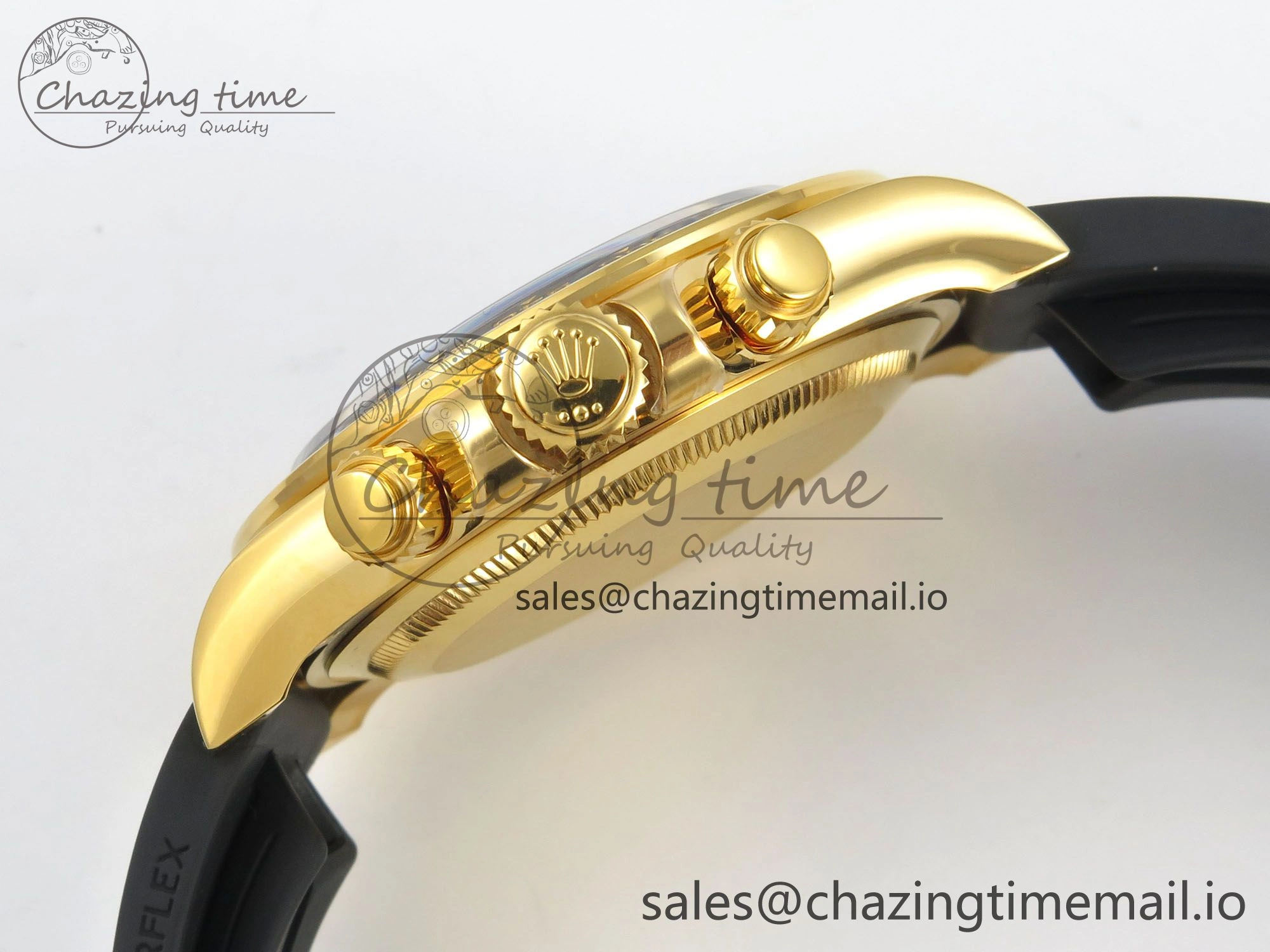 Attractive Daytona 126515 VSF 1:1 Best Edition Black RG Dial on Oysterflex Strap VS4131 V2 (Weighted) 154