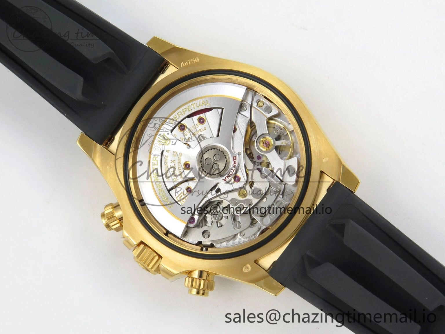 Attractive Daytona 126515 VSF 1:1 Best Edition Black RG Dial on Oysterflex Strap VS4131 V2 (Weighted) 154