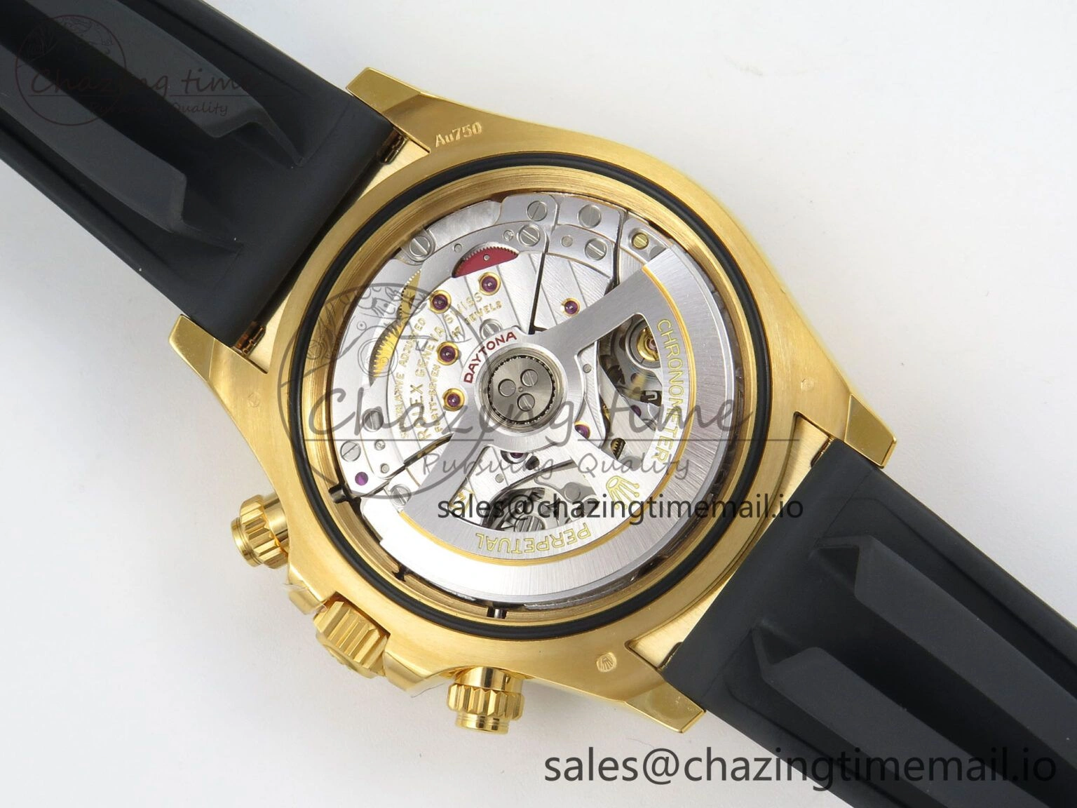 Attractive Daytona 126515 VSF 1:1 Best Edition Black RG Dial on Oysterflex Strap VS4131 V2 (Weighted) 154