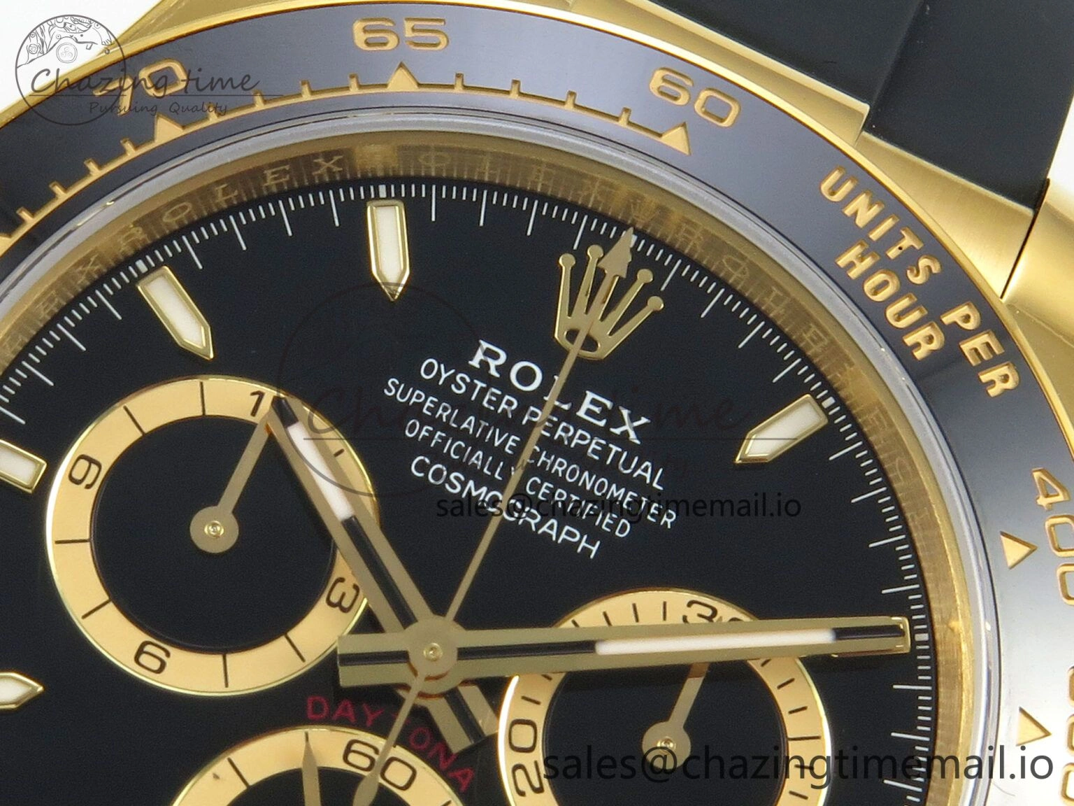 Attractive Daytona 126515 VSF 1:1 Best Edition Black RG Dial on Oysterflex Strap VS4131 V2 (Weighted) 154
