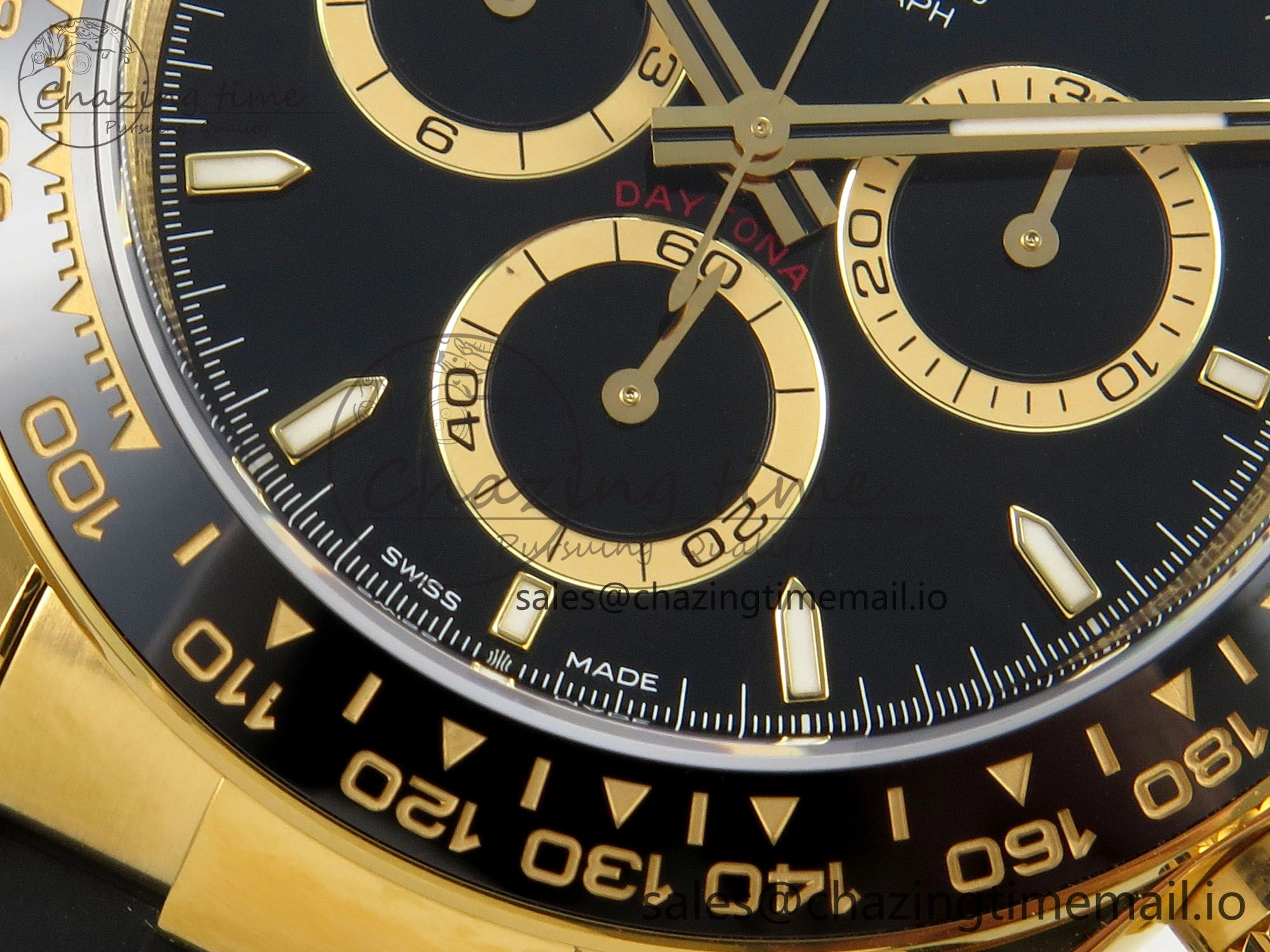 Attractive Daytona 126515 VSF 1:1 Best Edition Black RG Dial on Oysterflex Strap VS4131 V2 (Weighted) 154