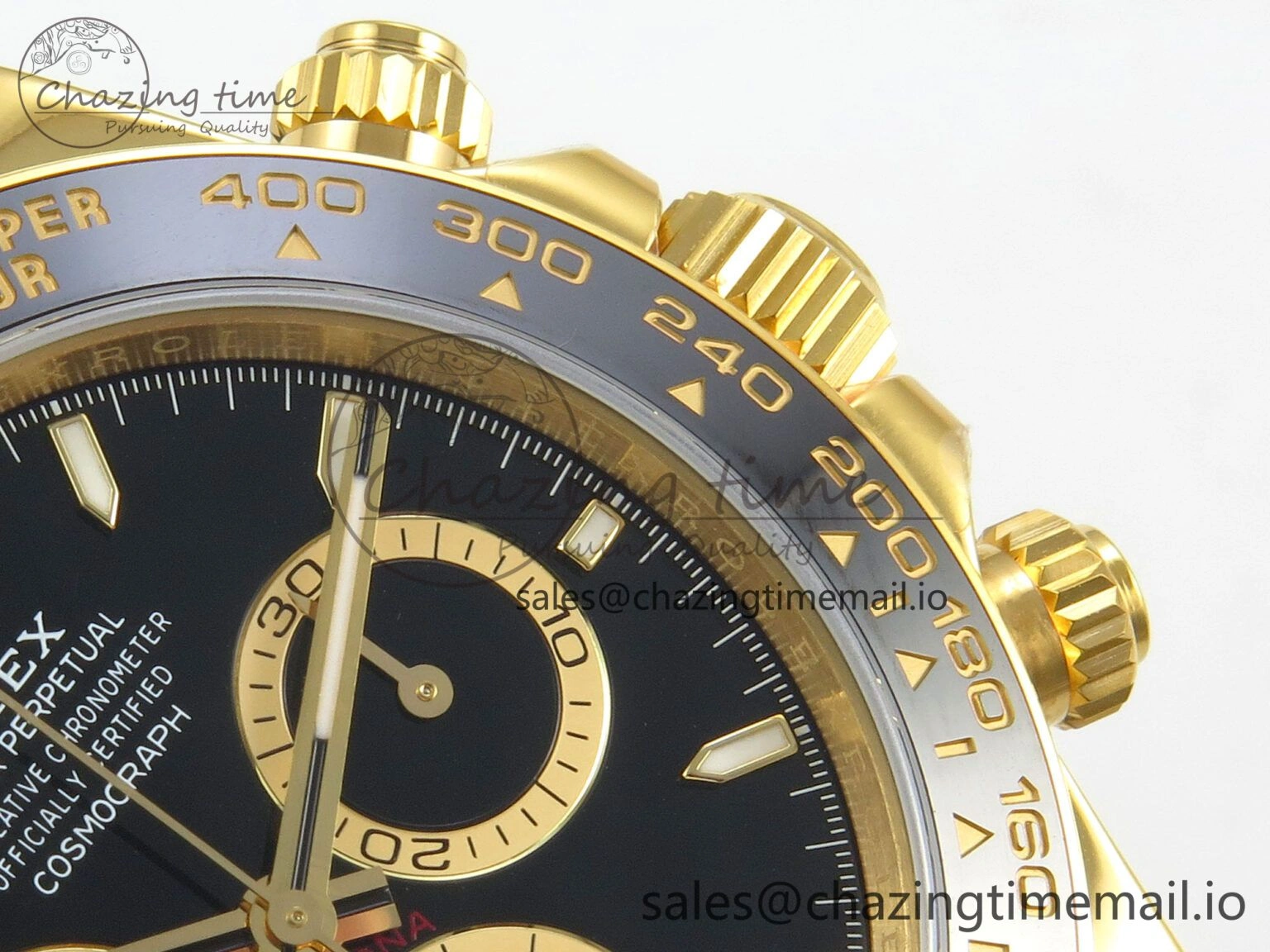 Attractive Daytona 126515 VSF 1:1 Best Edition Black RG Dial on Oysterflex Strap VS4131 V2 (Weighted) 154