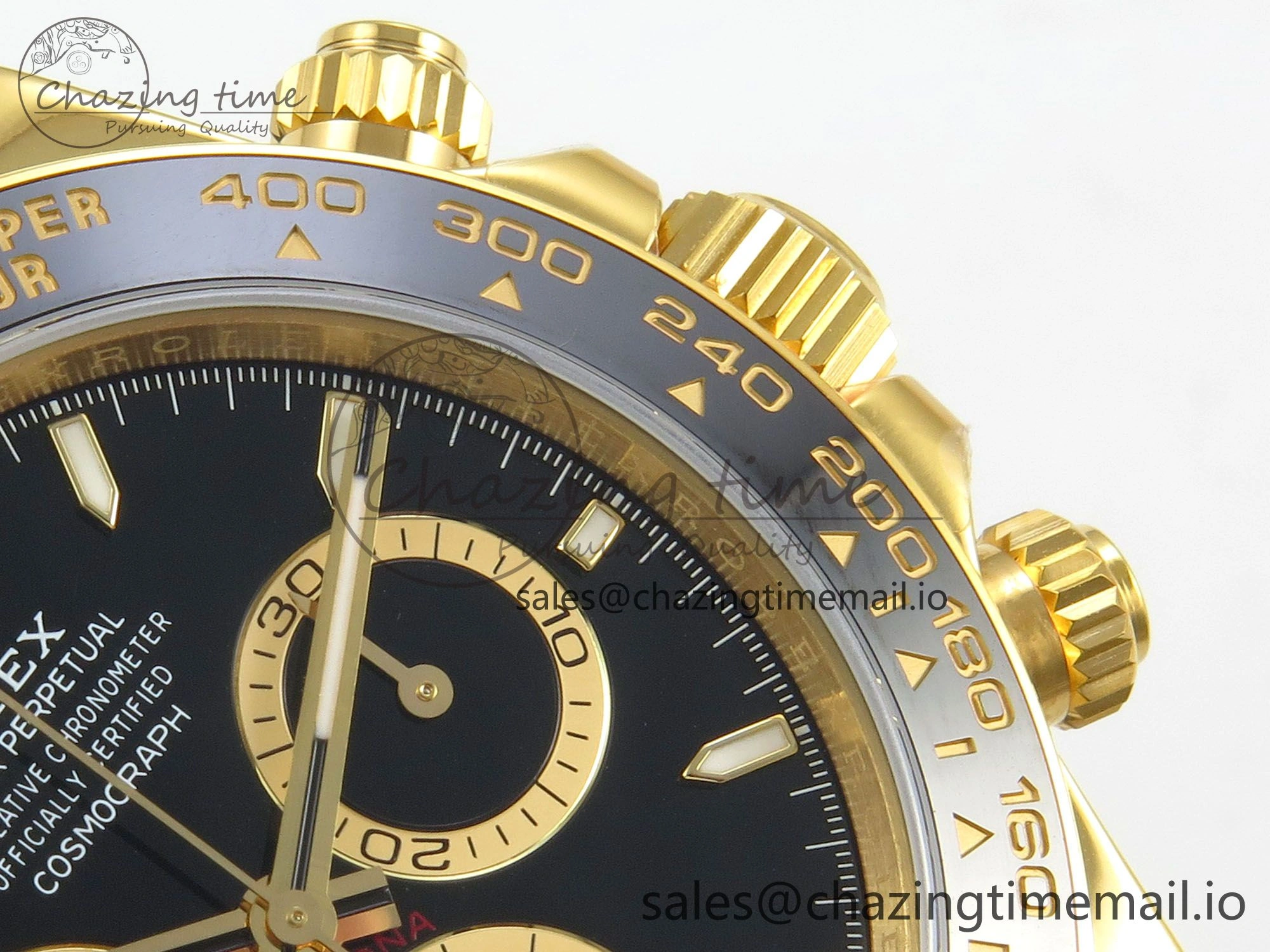 Attractive Daytona 126515 VSF 1:1 Best Edition Black RG Dial on Oysterflex Strap VS4131 V2 (Weighted) 154