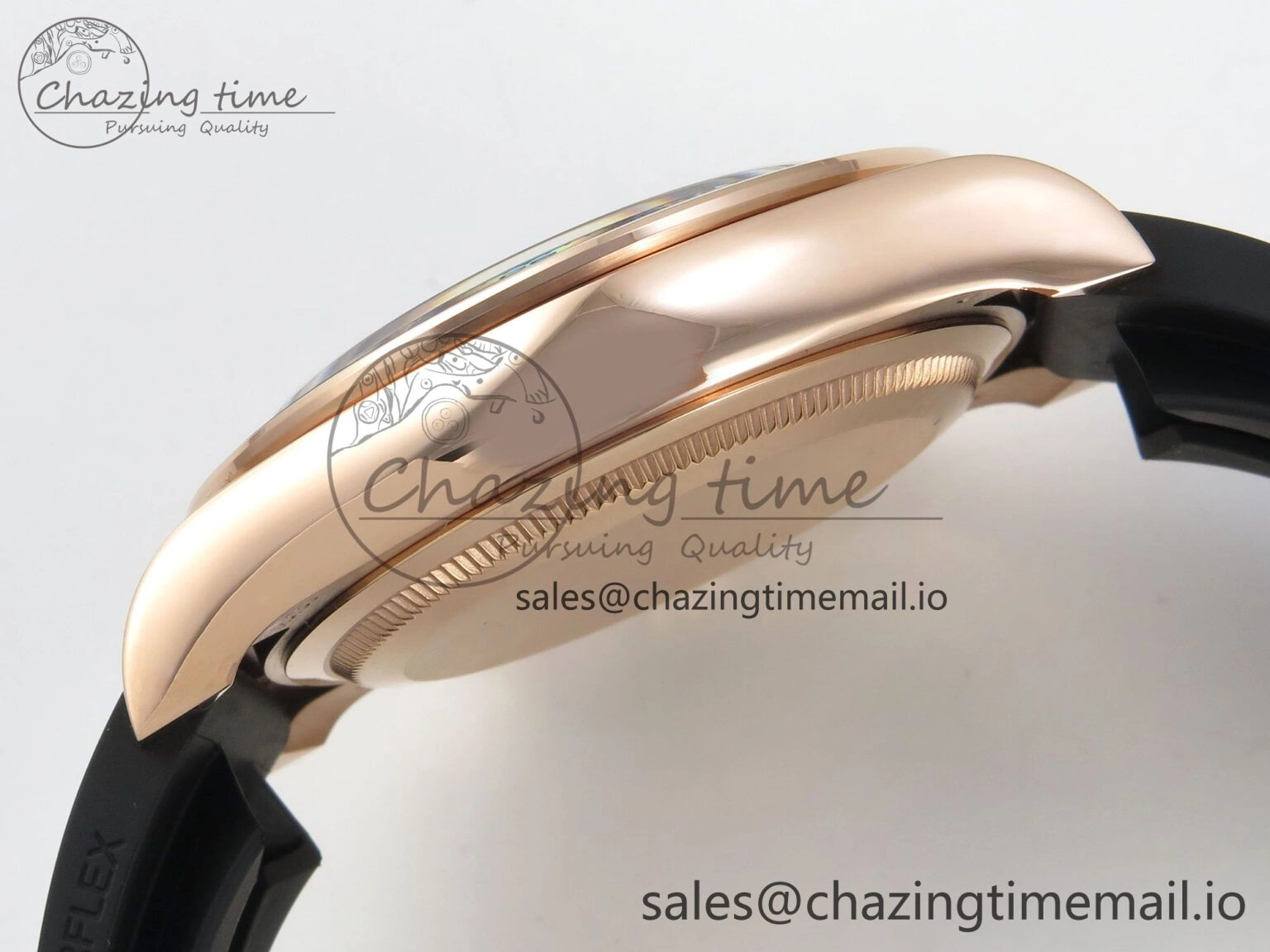 Casual Daytona 126515LN THBF 1:1 Best Edition RG Black Dial on Oysterflex Strap SH 224