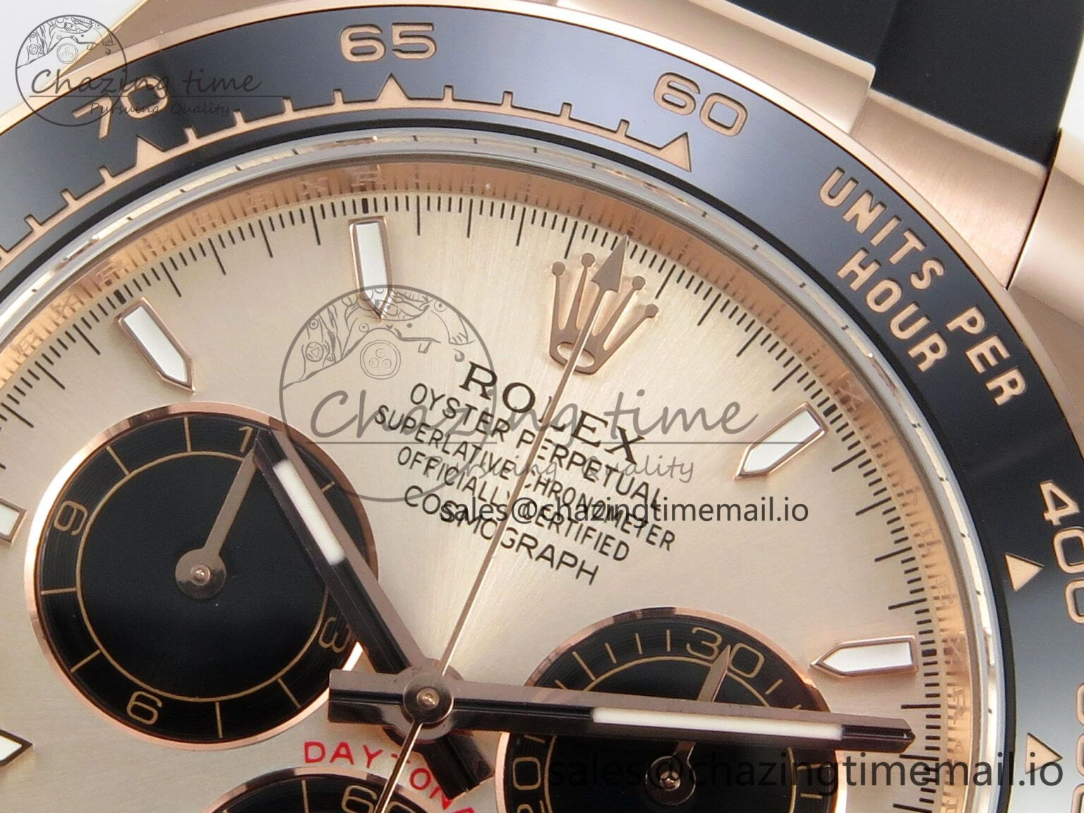 Casual Daytona 126515LN THBF 1:1 Best Edition RG Black Dial on Oysterflex Strap SH 224