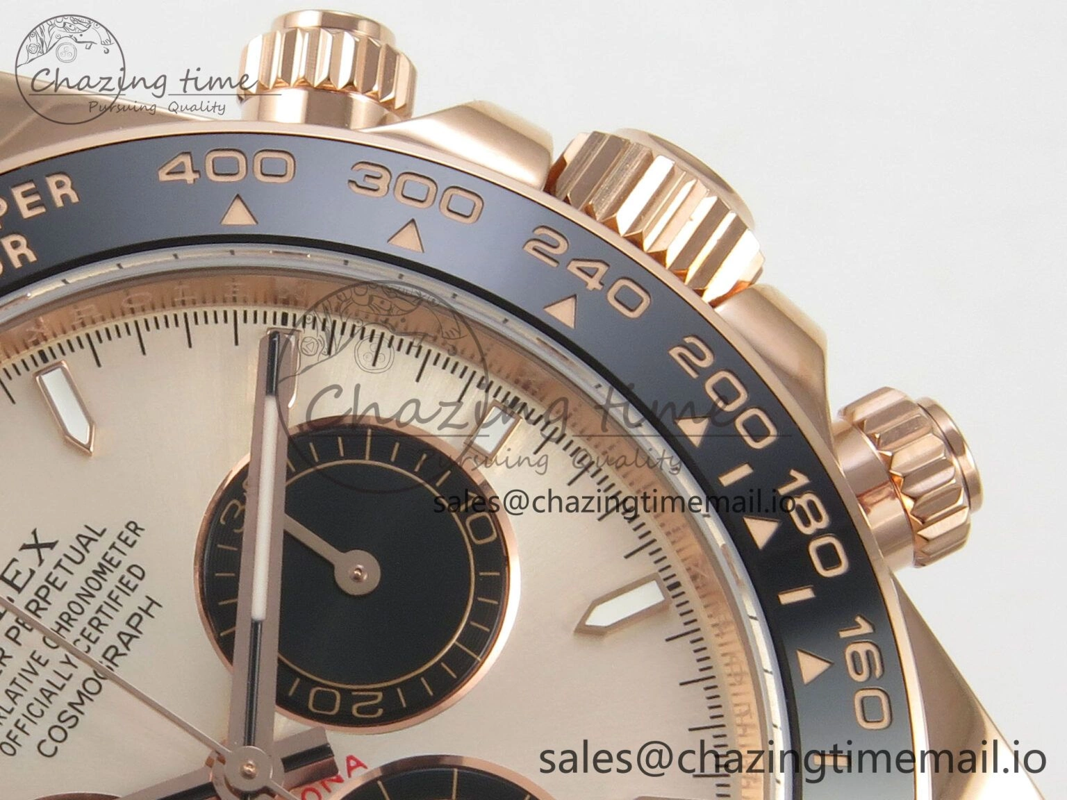 Casual Daytona 126515LN THBF 1:1 Best Edition RG Black Dial on Oysterflex Strap SH 224