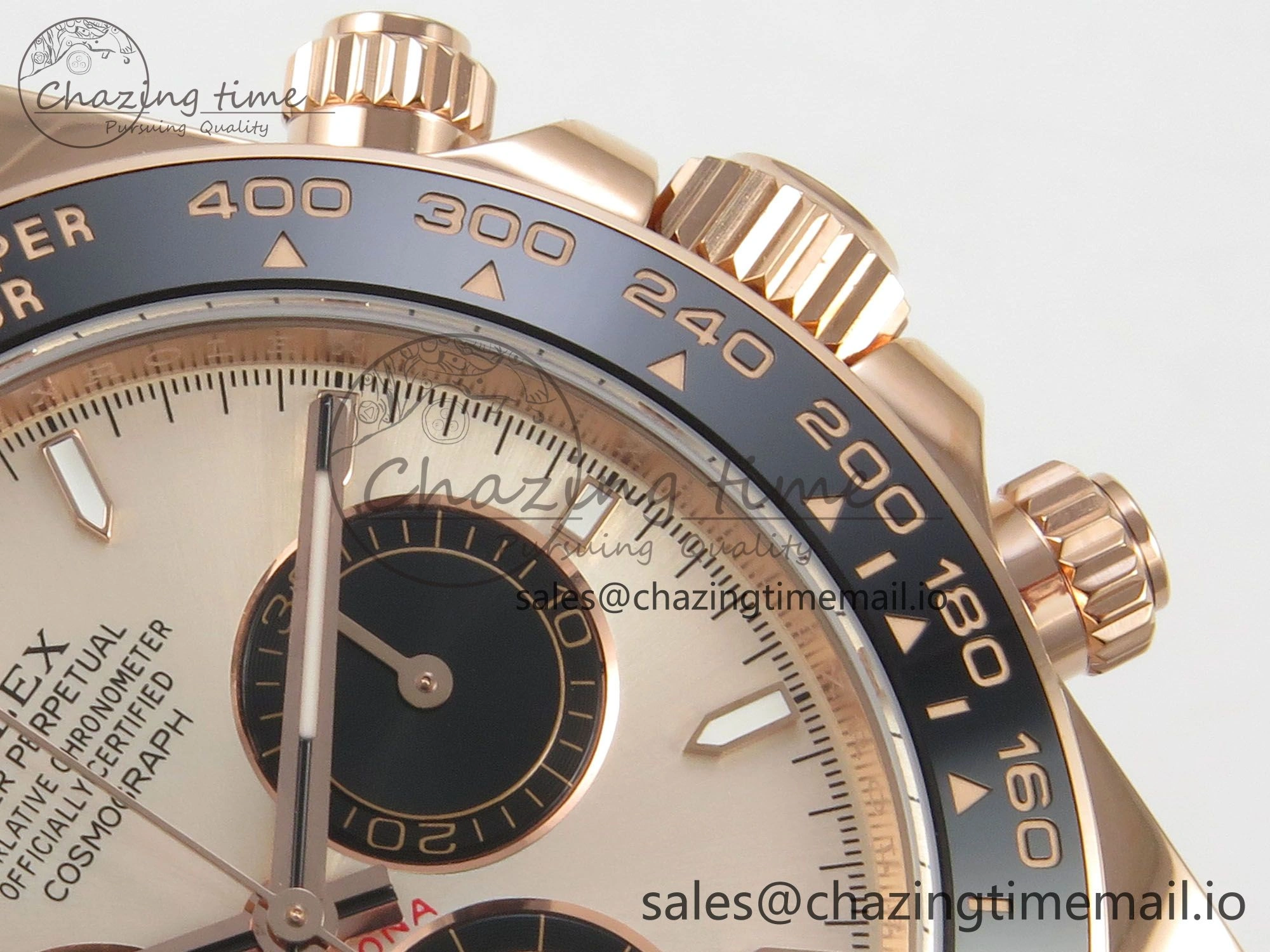 Casual Daytona 126515LN THBF 1:1 Best Edition RG Black Dial on Oysterflex Strap SH 224