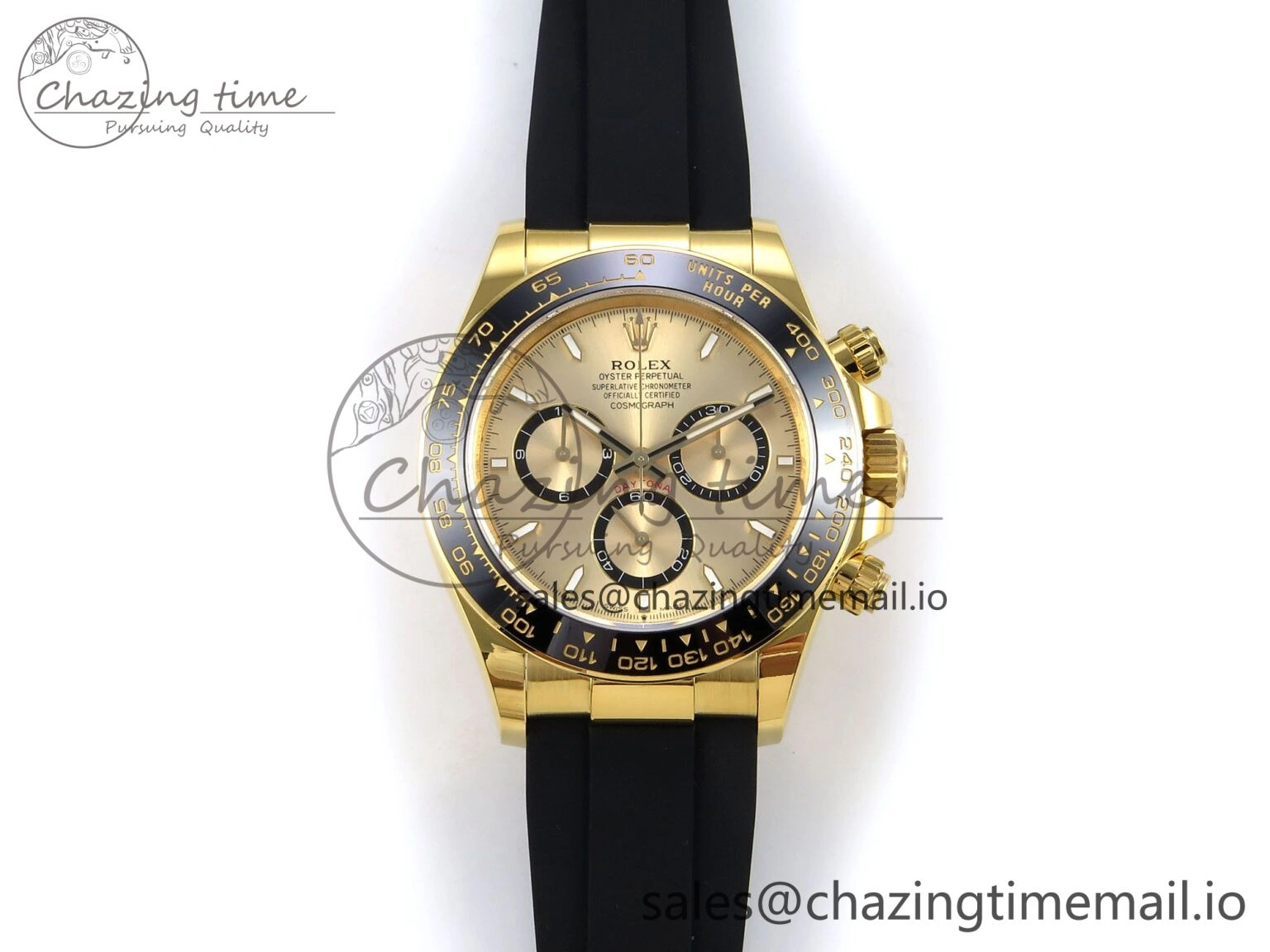 Daytona 126518 APSF 1:1 Best Edition YG Dial on Oysterflex Strap SH4131 (Gain Weight) Lightweight 1220