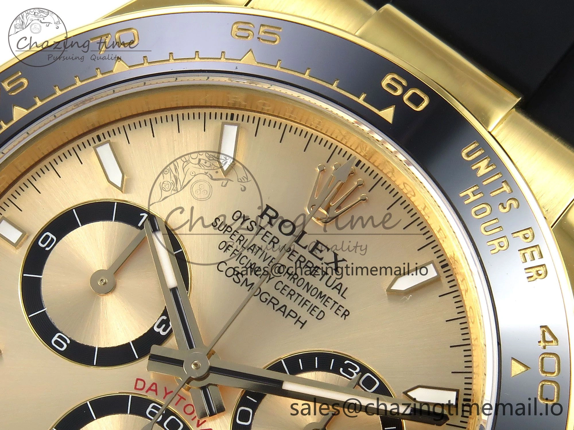 Daytona 126518 APSF 1:1 Best Edition YG Dial on Oysterflex Strap SH4131 (Gain Weight) Lightweight 1220