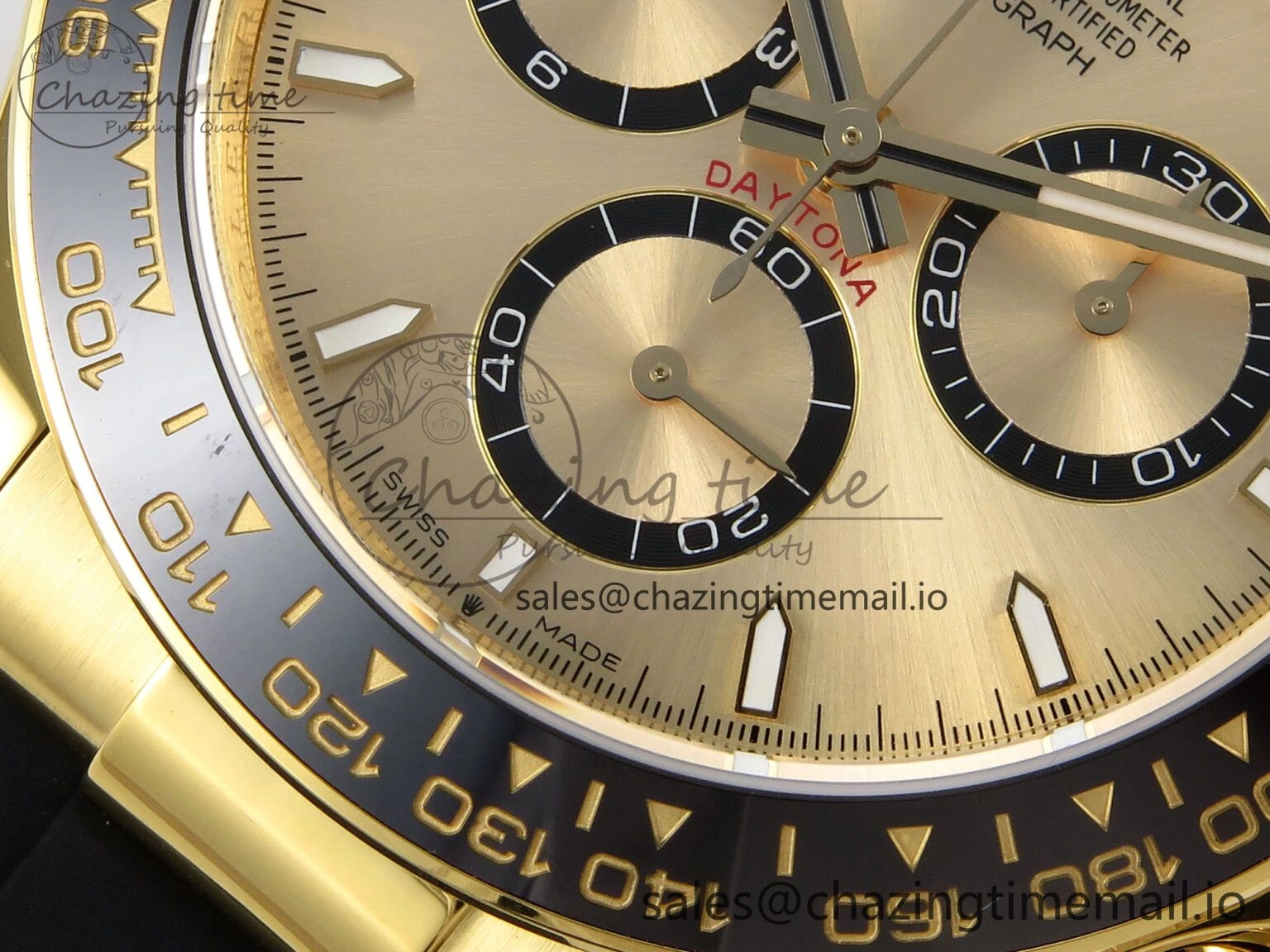 Daytona 126518 APSF 1:1 Best Edition YG Dial on Oysterflex Strap SH4131 (Gain Weight) Lightweight 1220