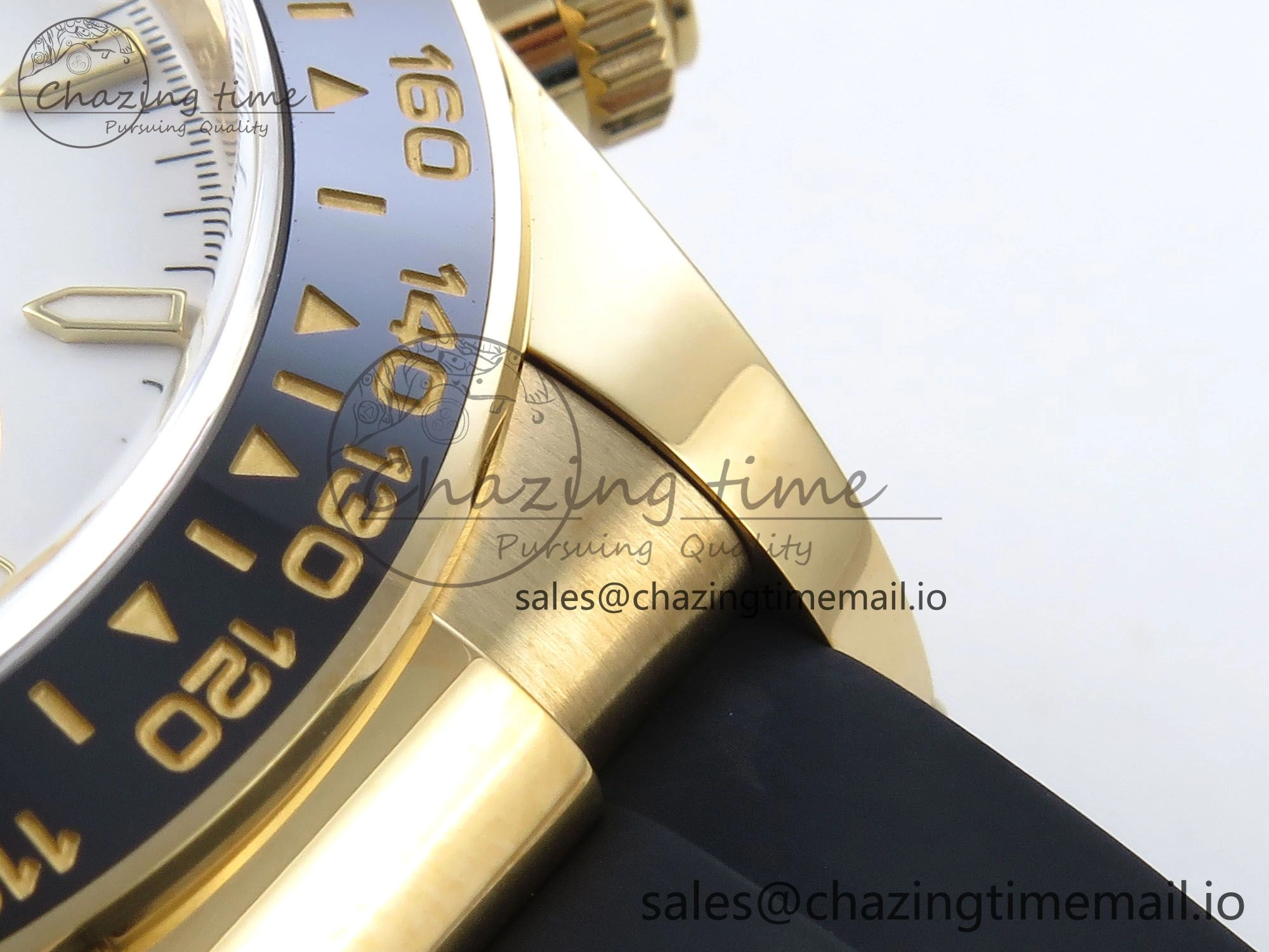 HighPerformance Daytona 126518 Clean YG 1:1 Best Edition White Dial on Oysterflex Rubber Strap DD 236