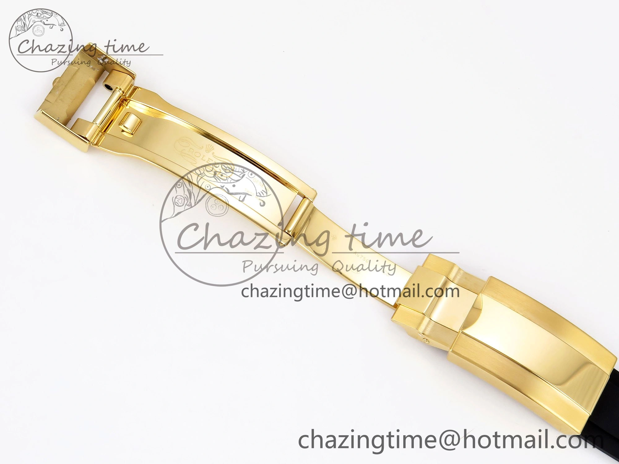 EyeCatching Daytona 126518 Clean YG 1:1 Best Edition YG Dial on Oysterflex Rubber Strap DD 239