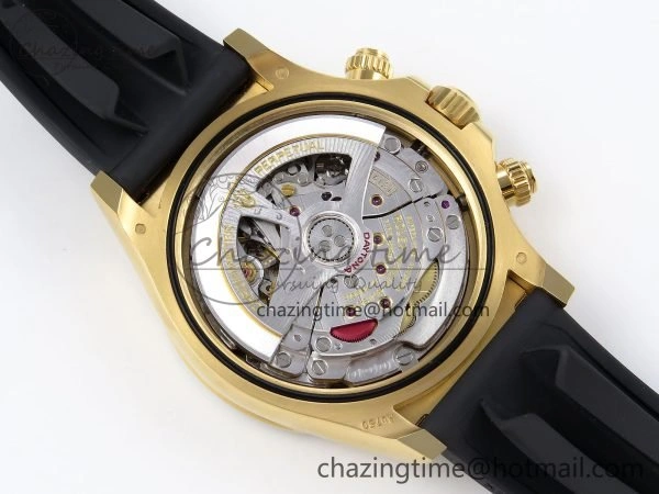 Daytona 126518 Clean YG 1:1 Best Edition YG Dial on Oysterflex Rubber Strap SH TimelessDesign 1507