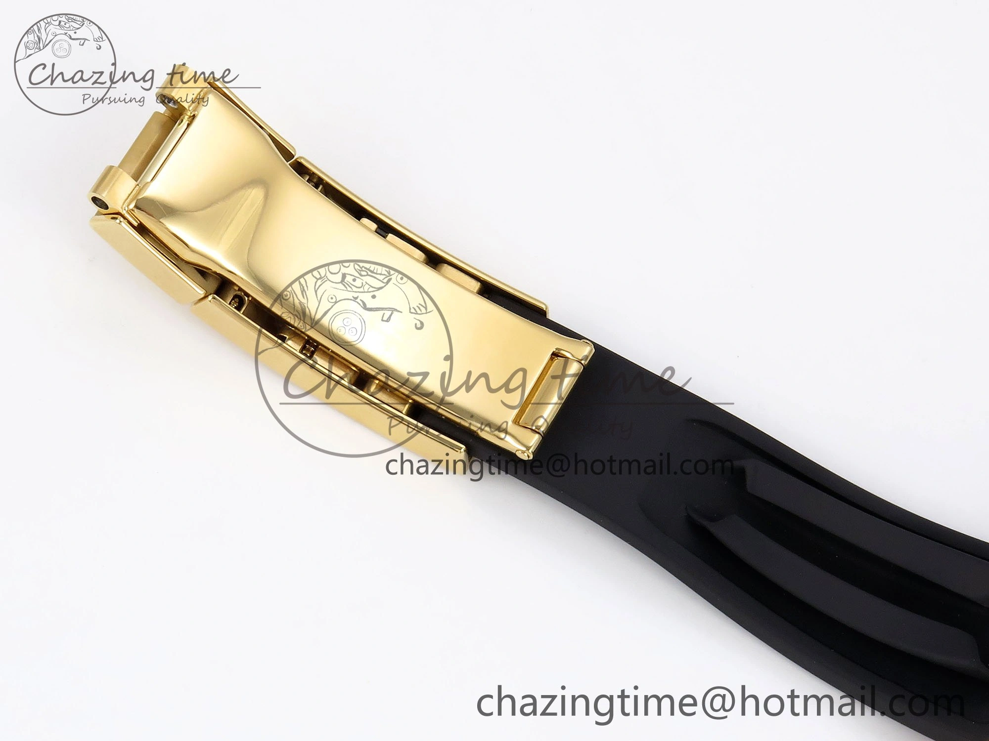 Daytona 126518 Clean YG 1:1 Best Edition YG Dial on Oysterflex Rubber Strap SH TimelessDesign 1507