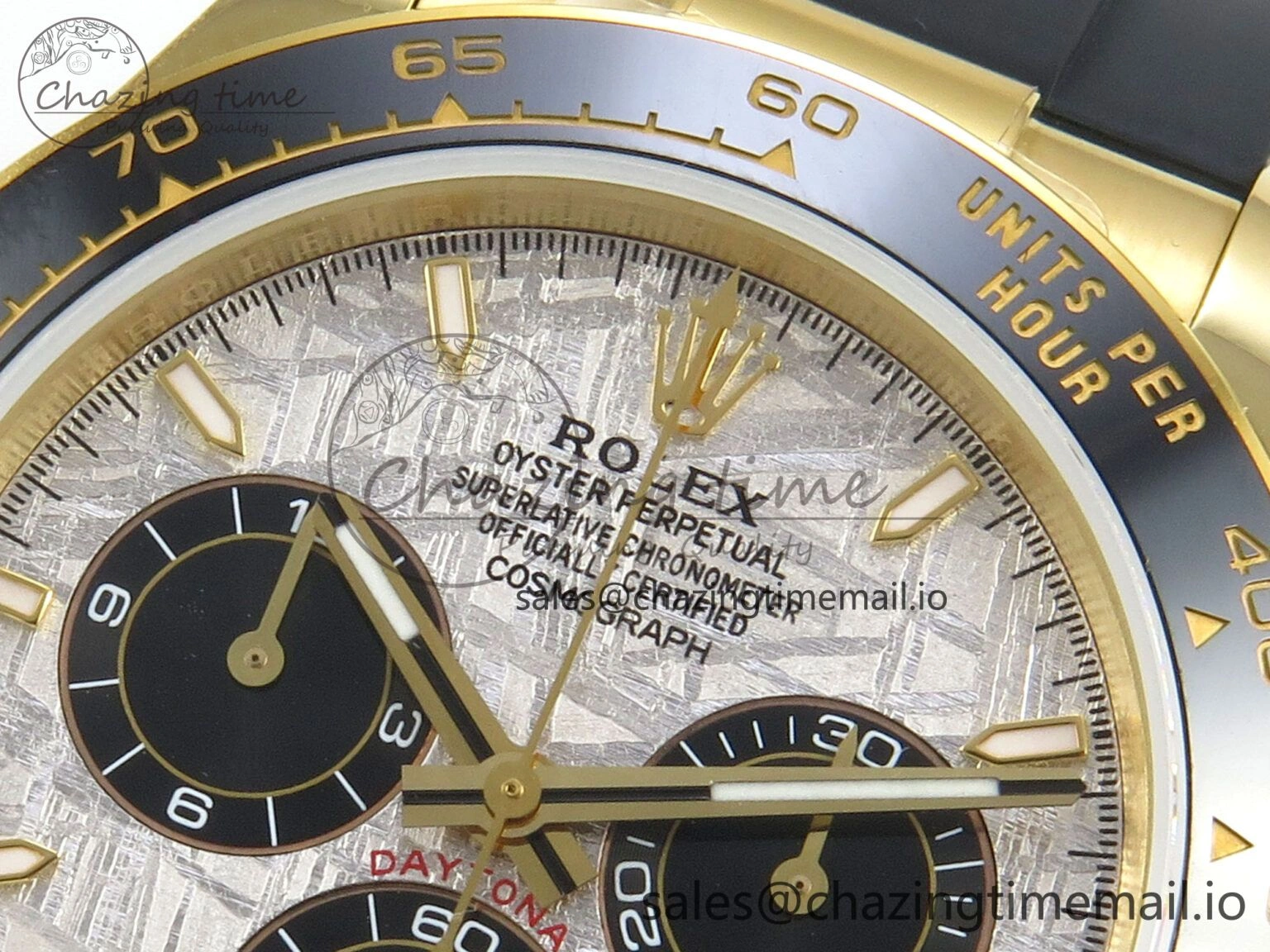 Daytona 126518 Gain Weight SWF 1:1 Best Edition Meteorite Dial Stick Markers on Oysterflex Strap SH Classic 152