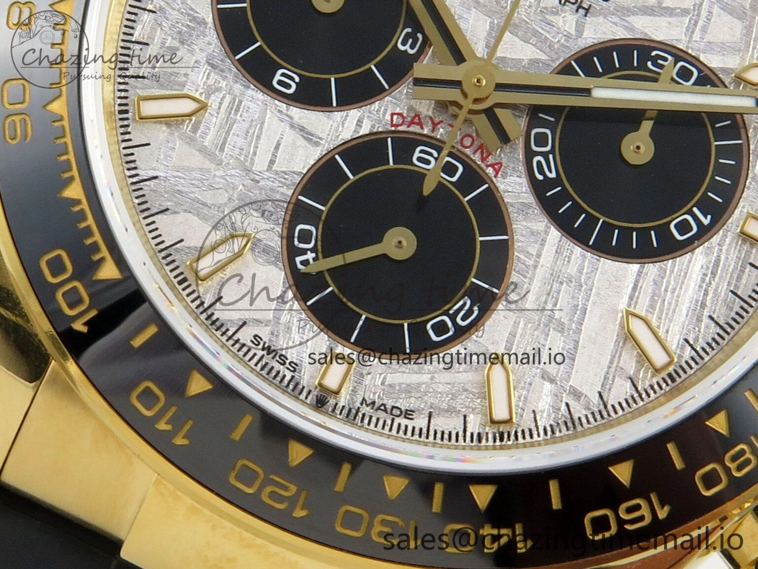 Daytona 126518 Gain Weight SWF 1:1 Best Edition Meteorite Dial Stick Markers on Oysterflex Strap SH Classic 152