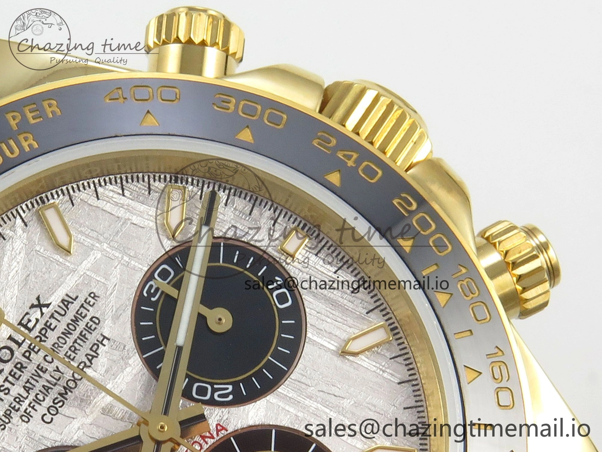 Daytona 126518 Gain Weight SWF 1:1 Best Edition Meteorite Dial Stick Markers on Oysterflex Strap SH Classic 152