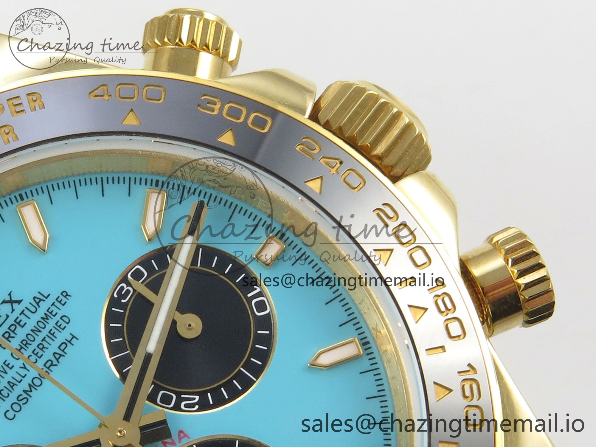Versatile Daytona 126518 Gain Weight SWF 1:1 Best Edition Tiffany Turquoise Blue Dial Sticks Markers on Oysterflex Strap SH 10820