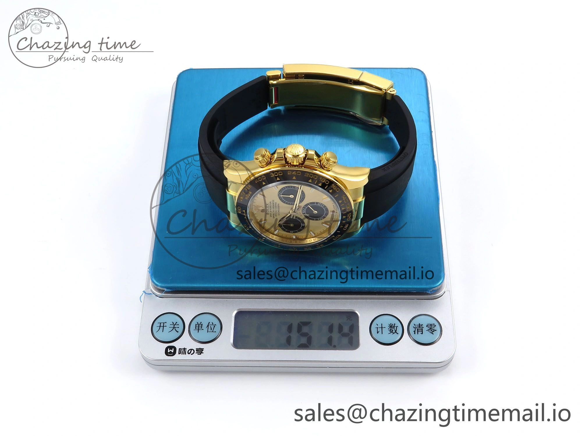 Flexible Daytona 126518 LN APSF 1:1 Best Edition YG Dial on Oysterflex Strap SH4131（Gain Weight） 1030