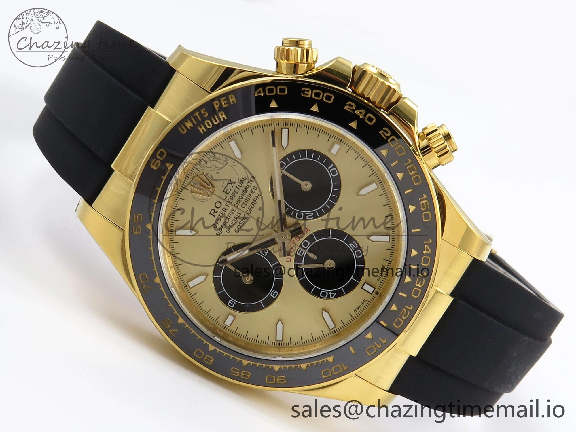 Flexible Daytona 126518 LN APSF 1:1 Best Edition YG Dial on Oysterflex Strap SH4131（Gain Weight） 1030