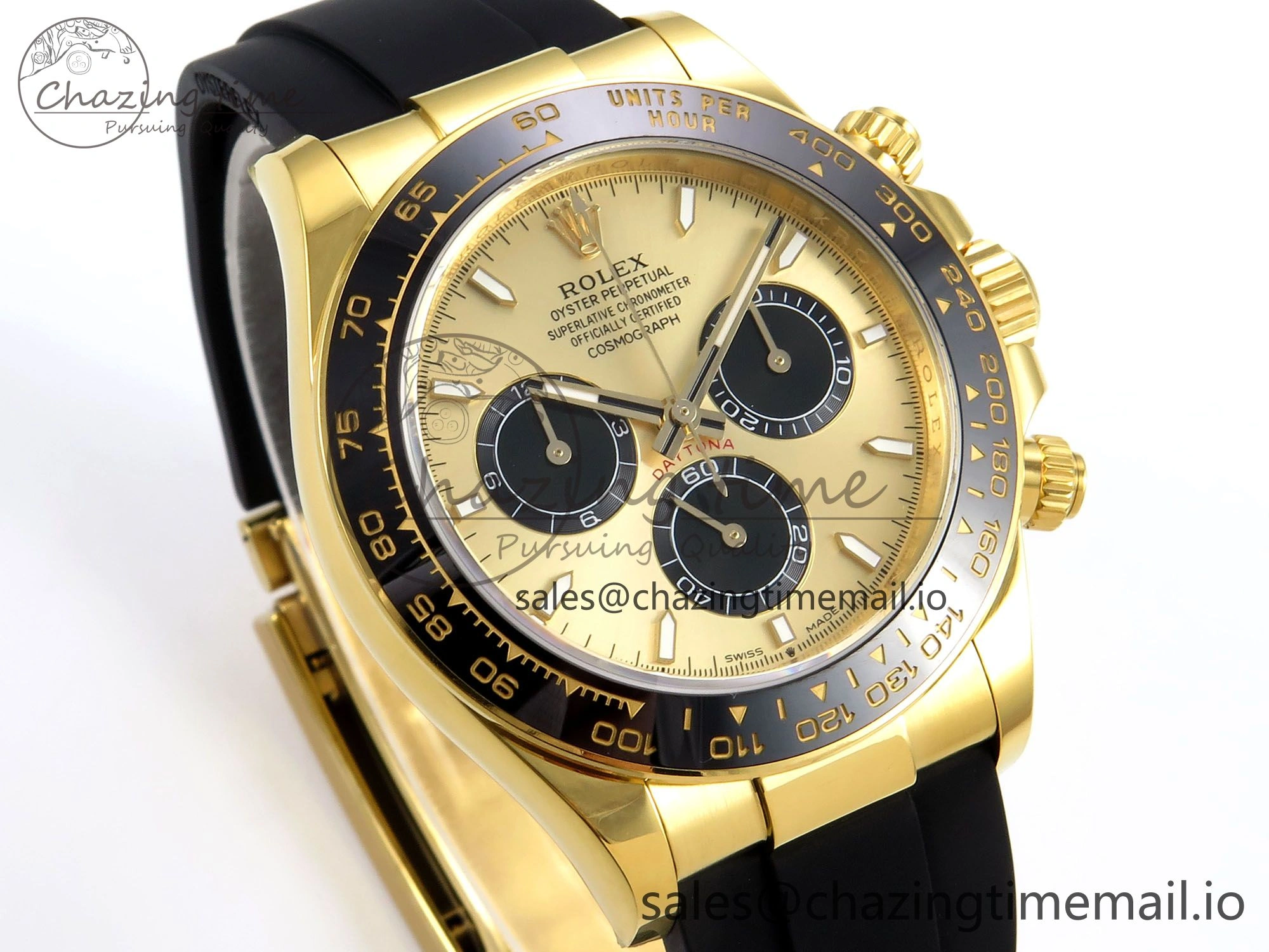 Flexible Daytona 126518 LN APSF 1:1 Best Edition YG Dial on Oysterflex Strap SH4131（Gain Weight） 1030