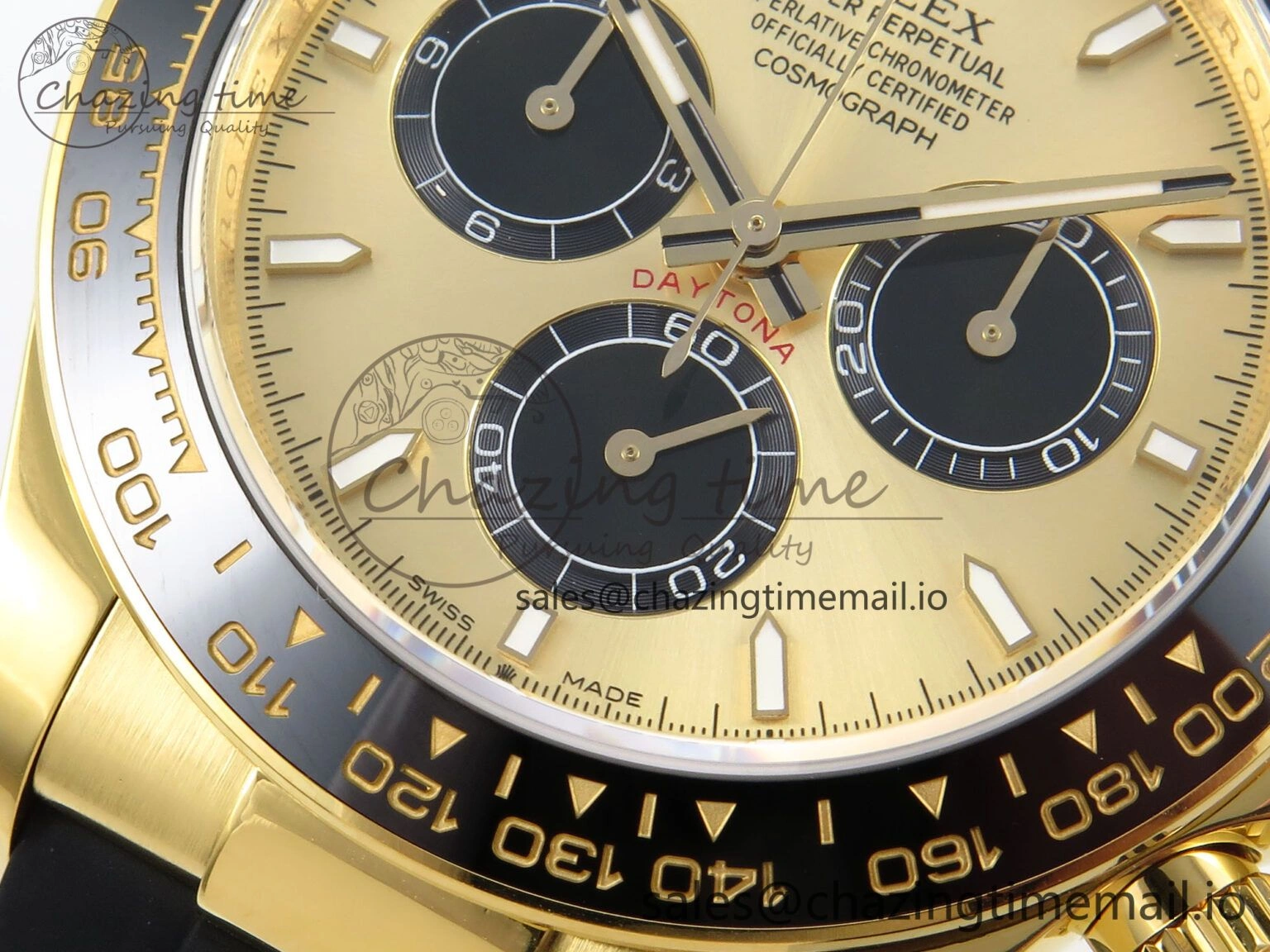 Flexible Daytona 126518 LN APSF 1:1 Best Edition YG Dial on Oysterflex Strap SH4131（Gain Weight） 1030