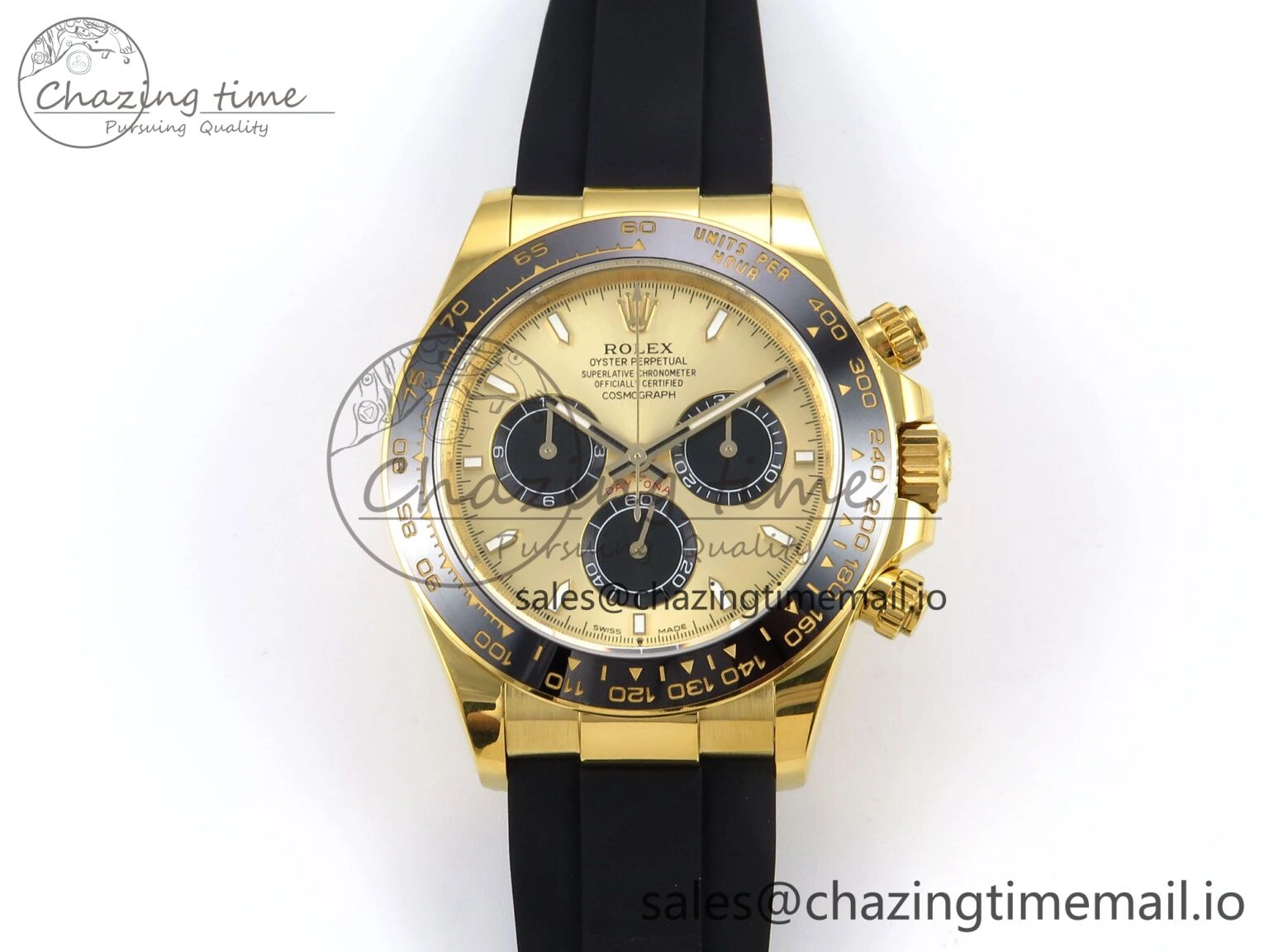 Flexible Daytona 126518 LN APSF 1:1 Best Edition YG Dial on Oysterflex Strap SH4131（Gain Weight） 1030