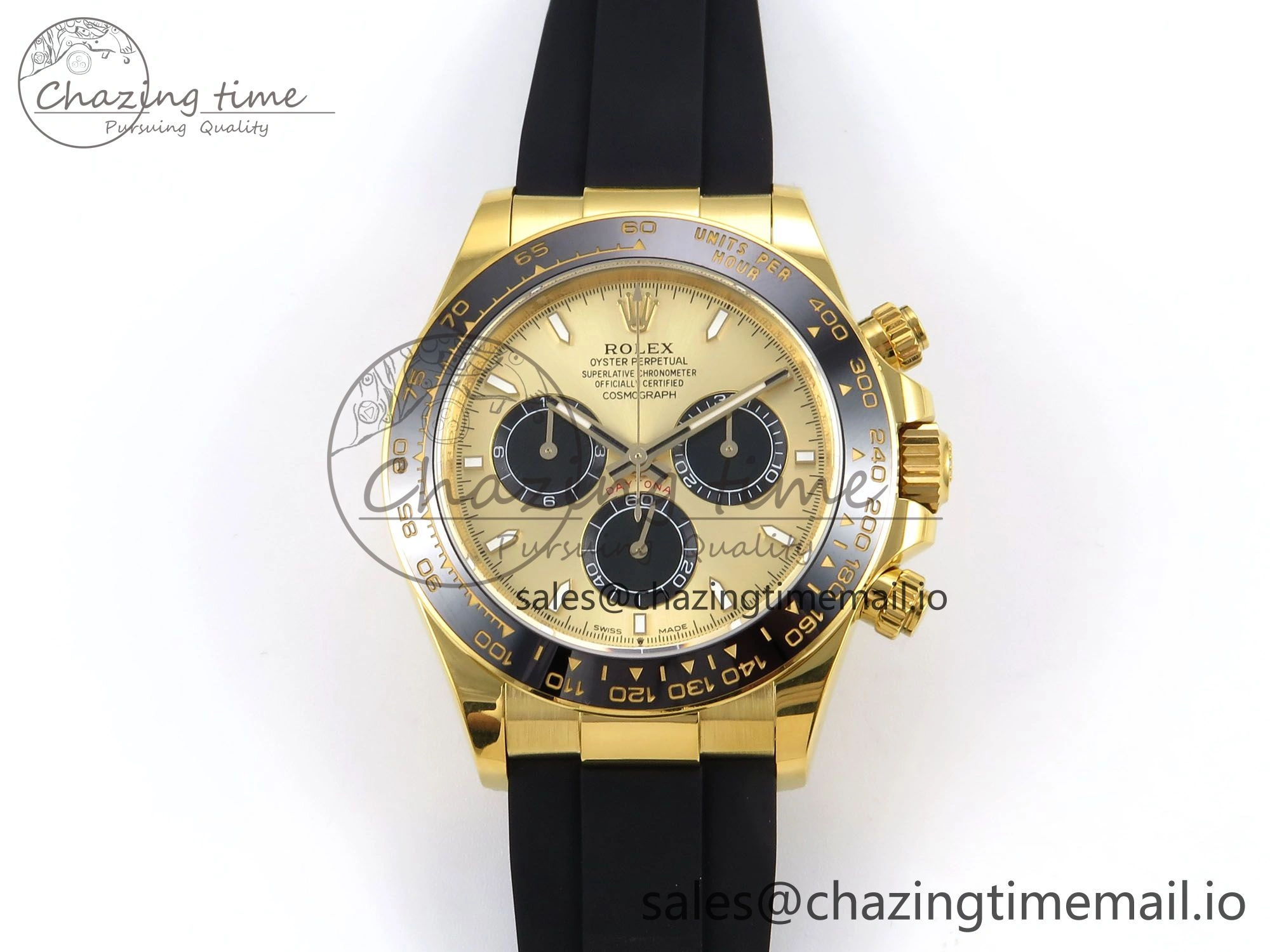 Flexible Daytona 126518 LN APSF 1:1 Best Edition YG Dial on Oysterflex Strap SH4131（Gain Weight） 1030
