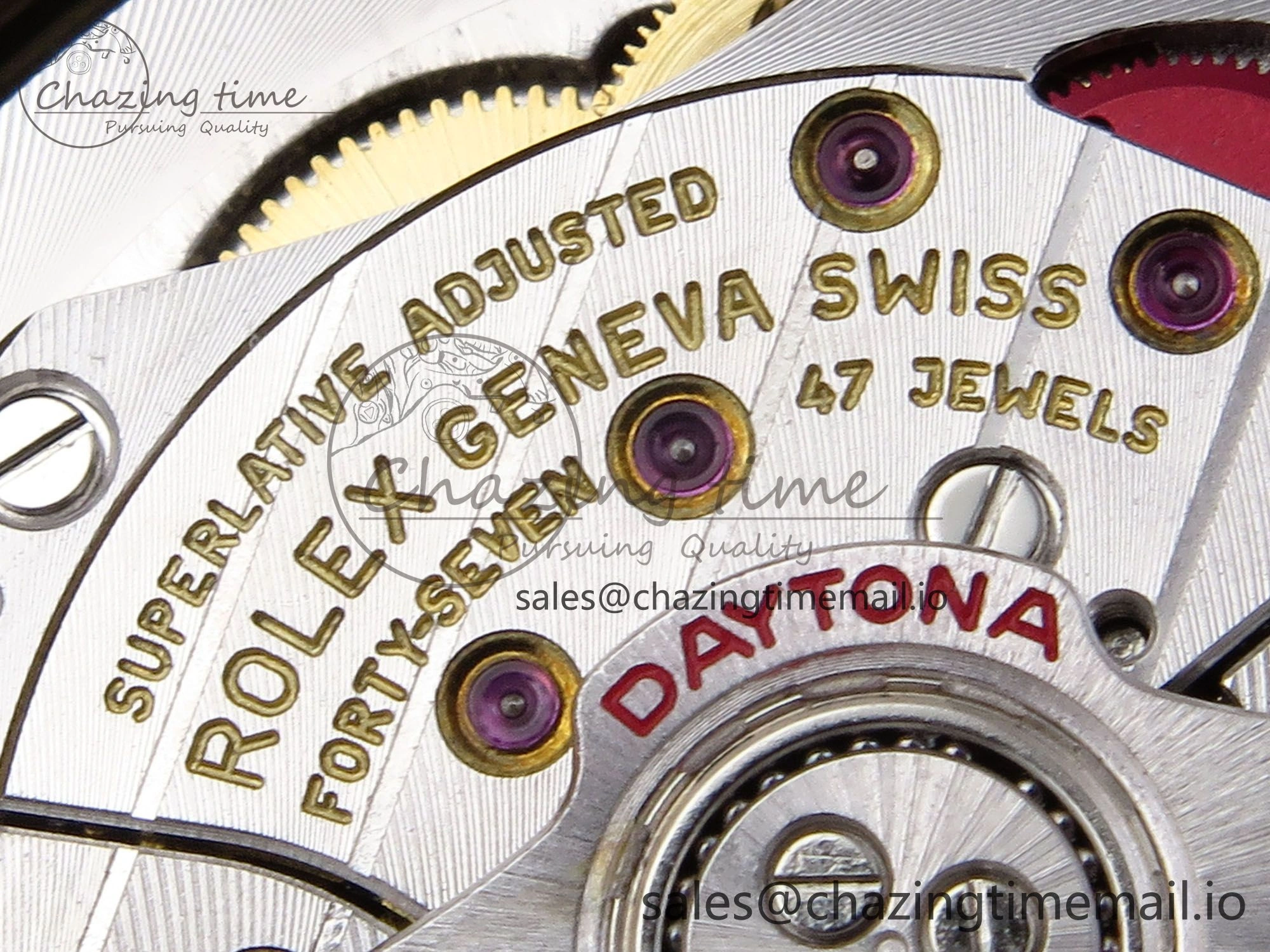 Daytona 126518 LN QF+ 1:1 Best Edition 904L Steel YG Dial on Black Rubber Strap SH Thermal 866