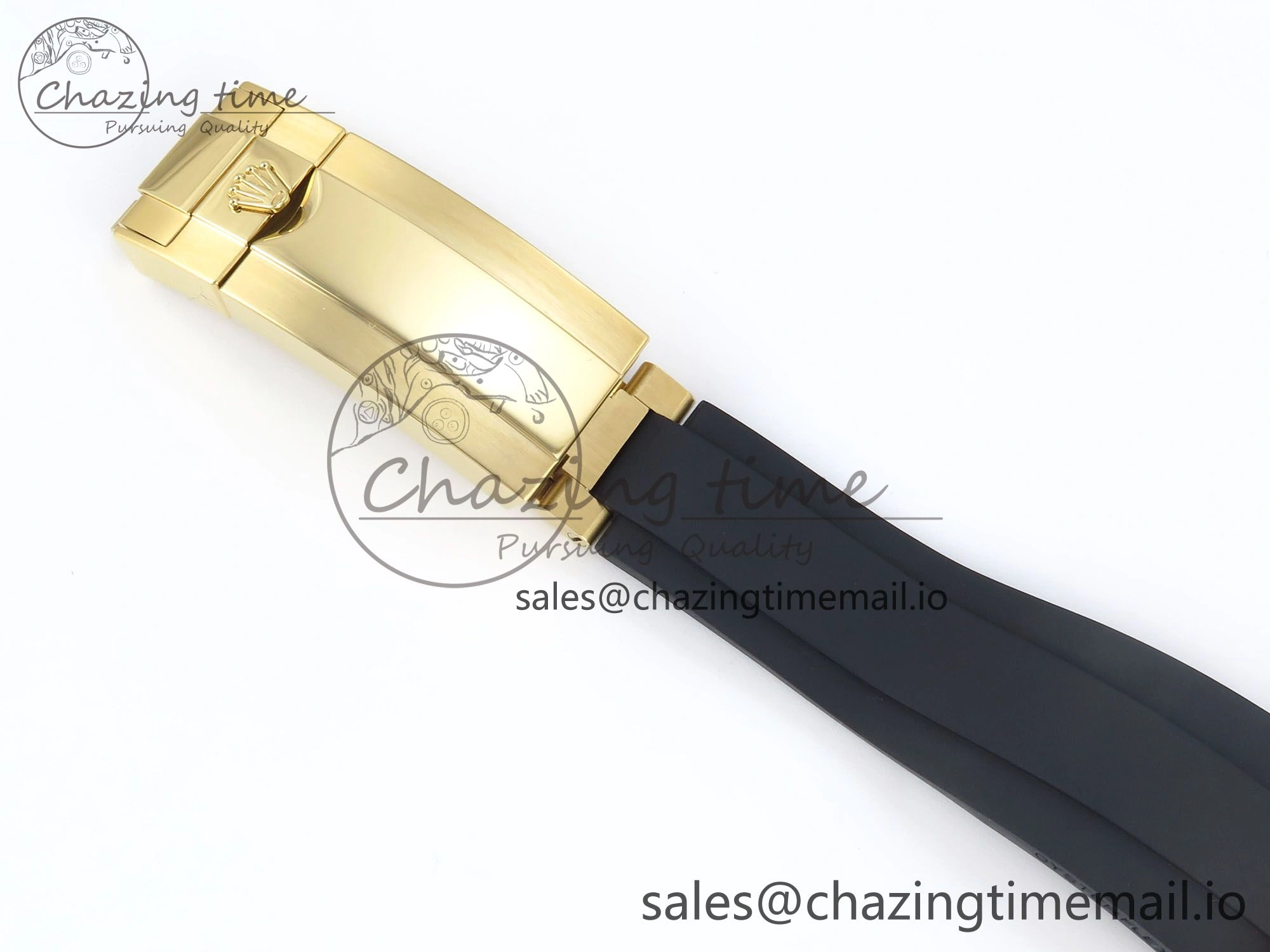 TopPick Daytona 126518 QF 1:1 Best Edition Black Dial on Oysterflex Strap QF4131 V 346